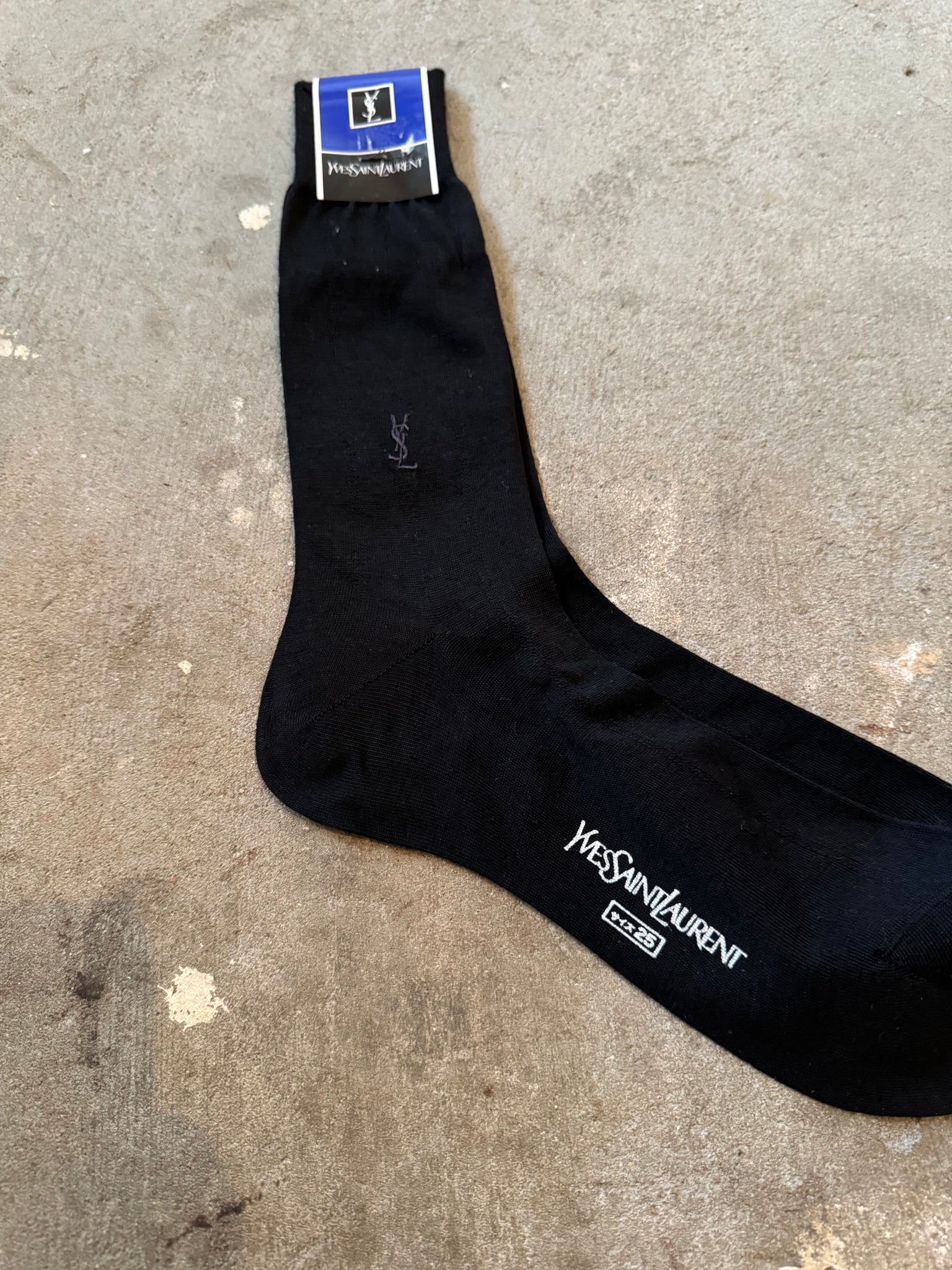 Saint Laurent Vintage Socks Black