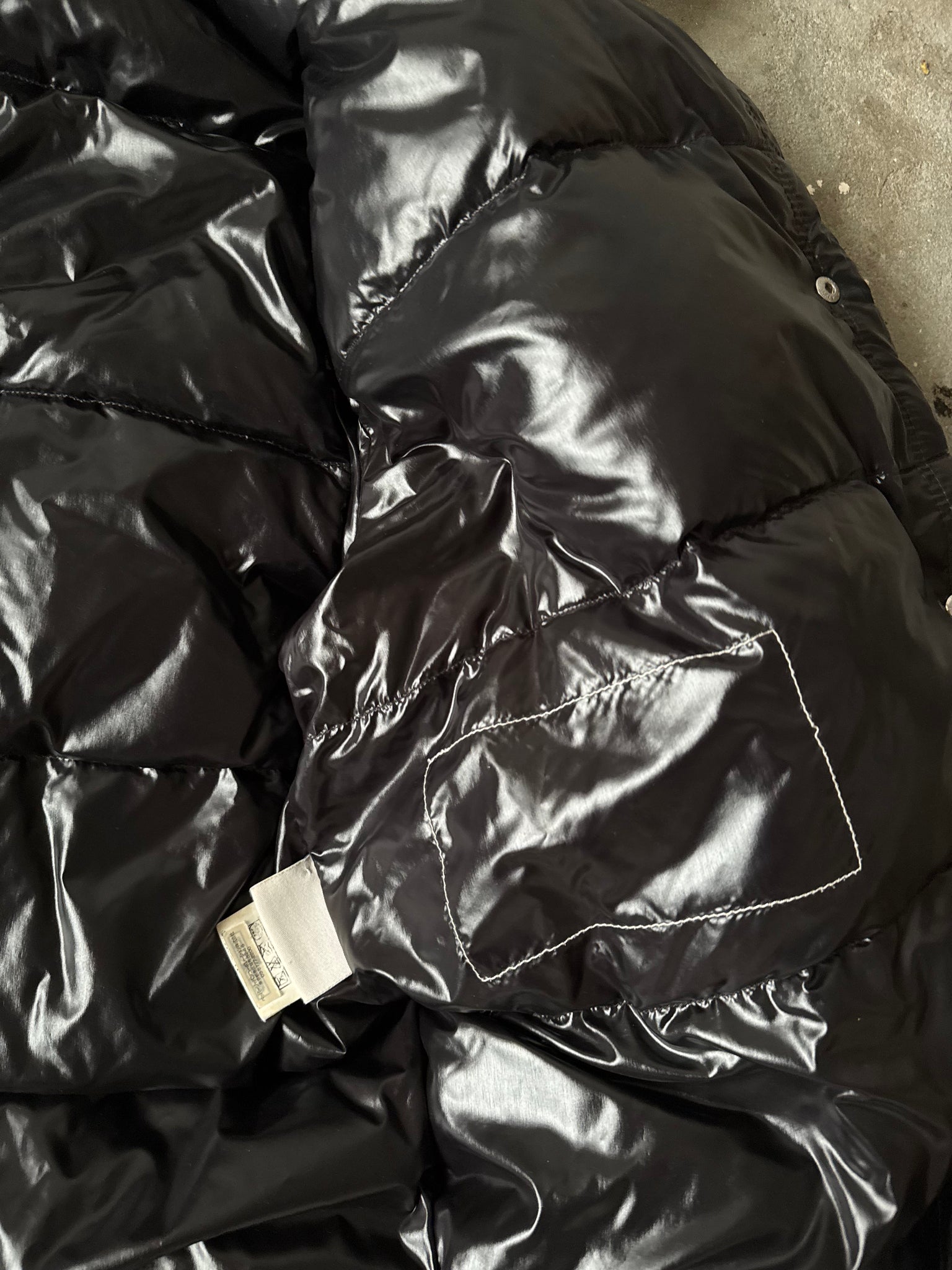Moncler Down Puffer Jacket Black