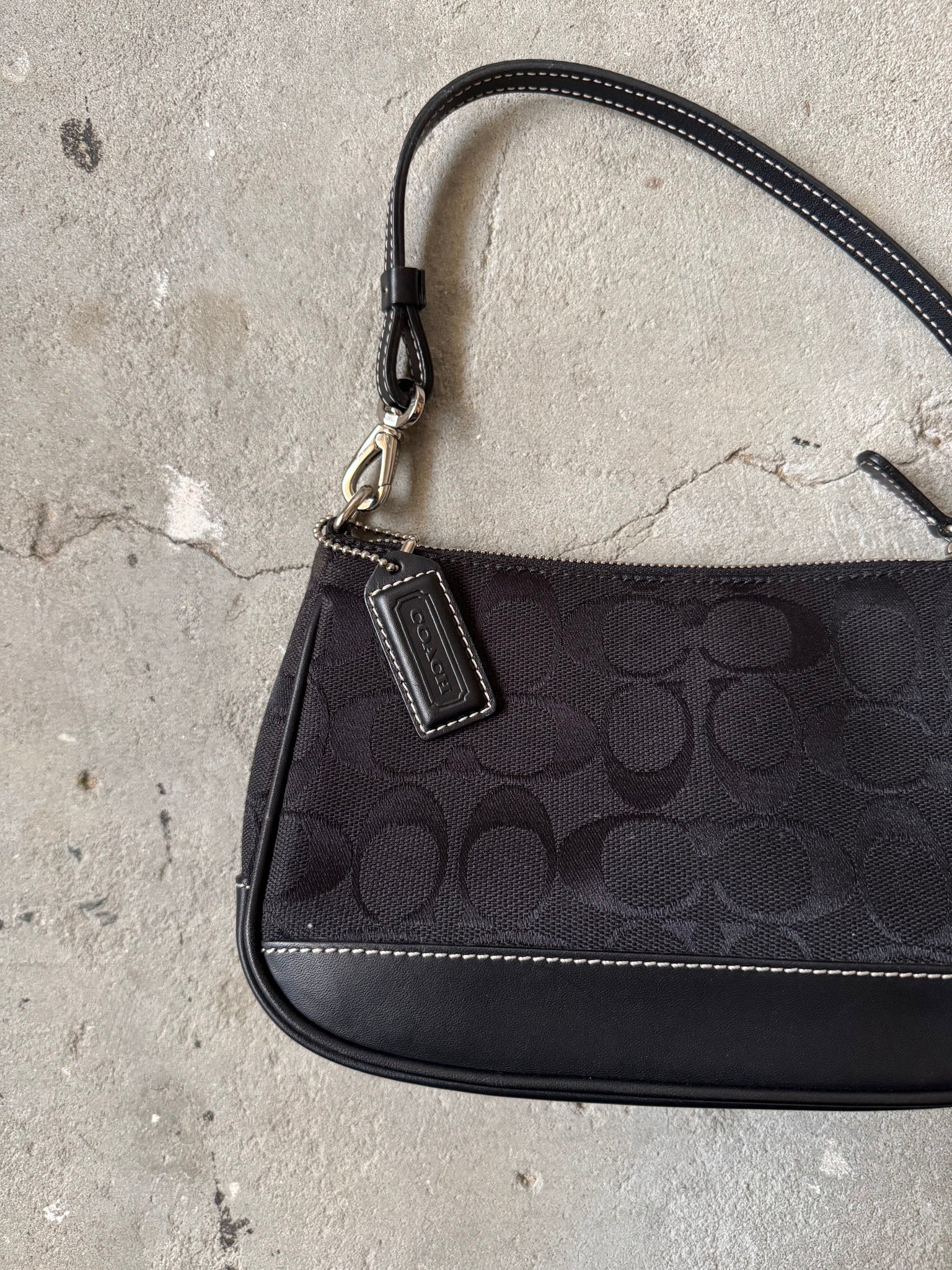 Coach Y2K Demi Shoulder Bag Black