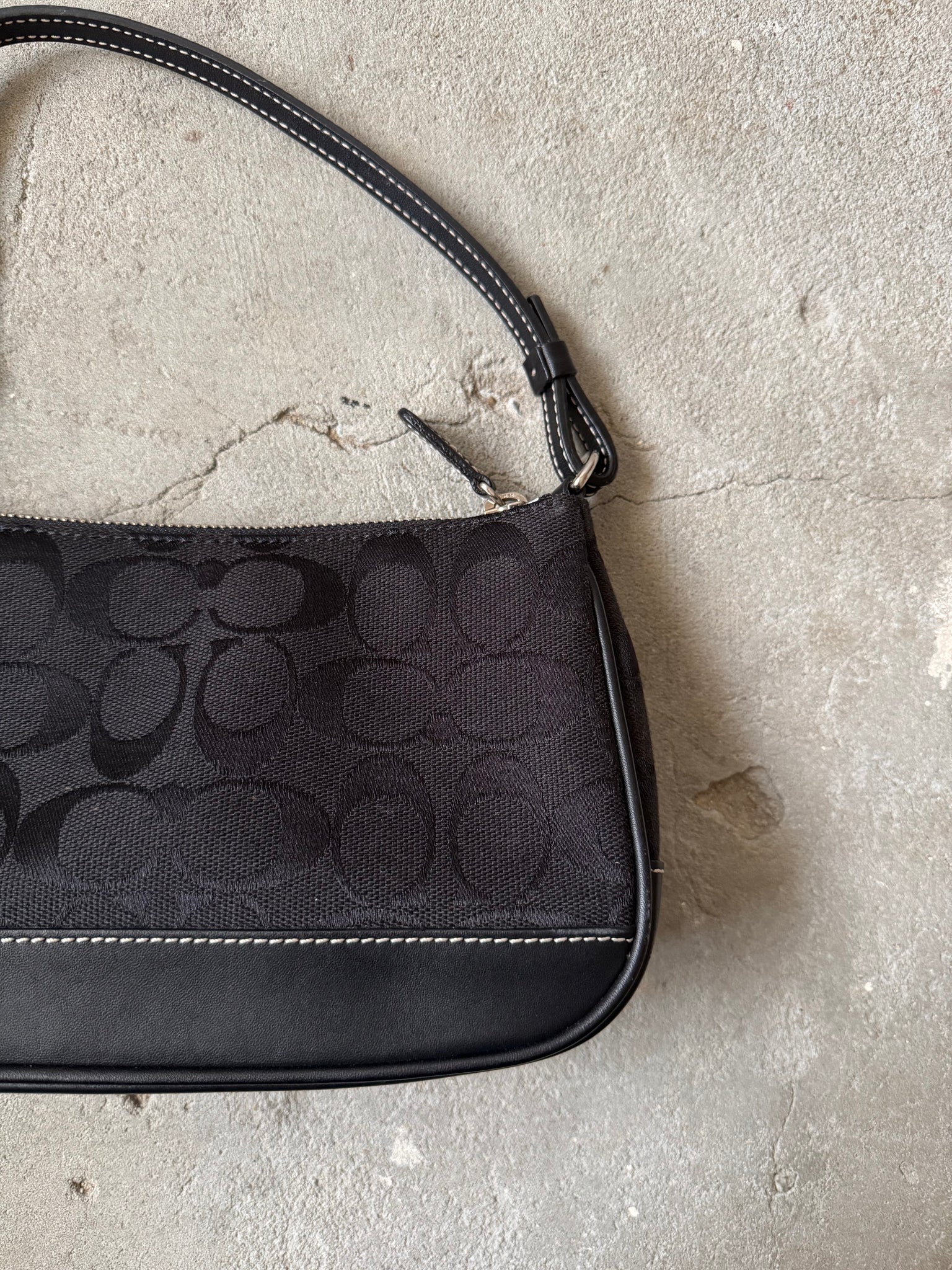 Coach Y2K Demi Shoulder Bag Black