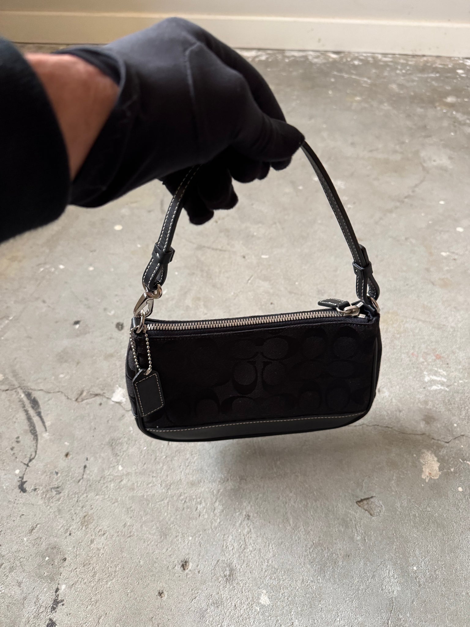 Coach Y2K Demi Shoulder Bag Black