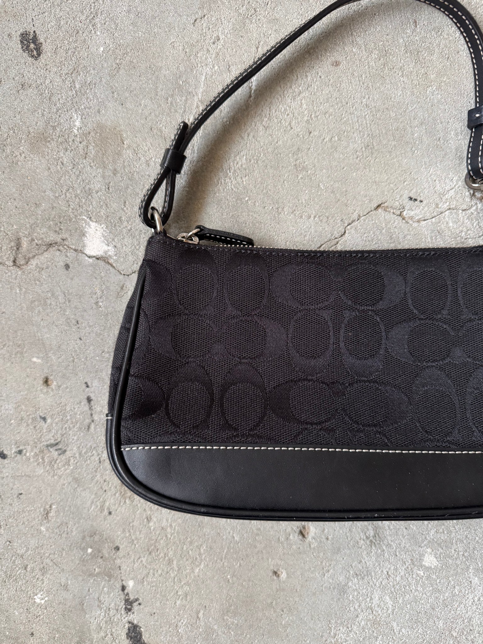 Coach Y2K Demi Shoulder Bag Black