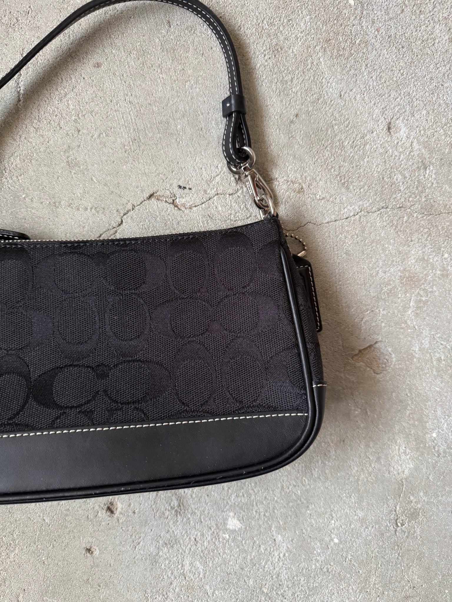 Coach Y2K Demi Shoulder Bag Black