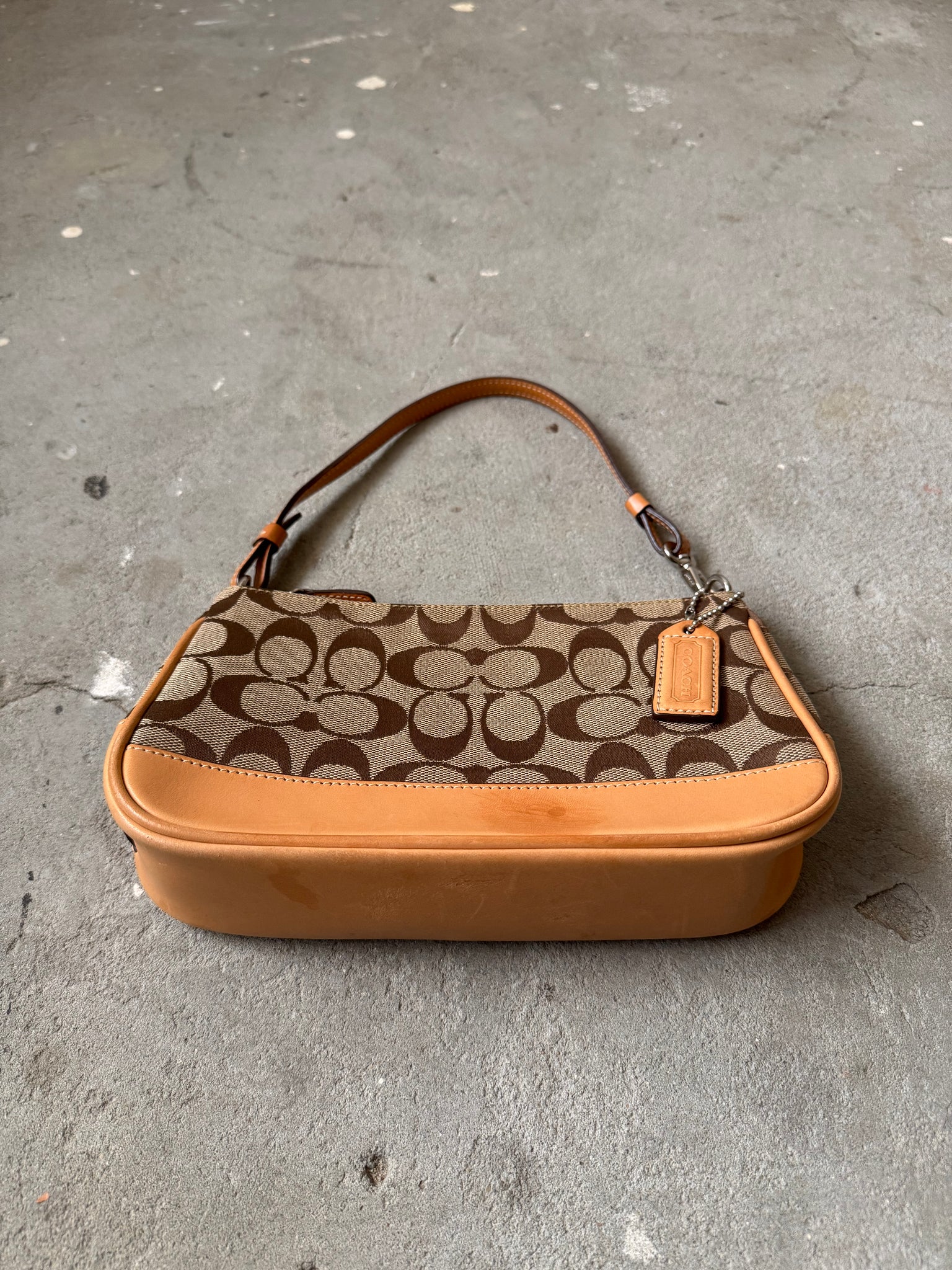 Coach Y2K Demi Shoulder Bag Tan