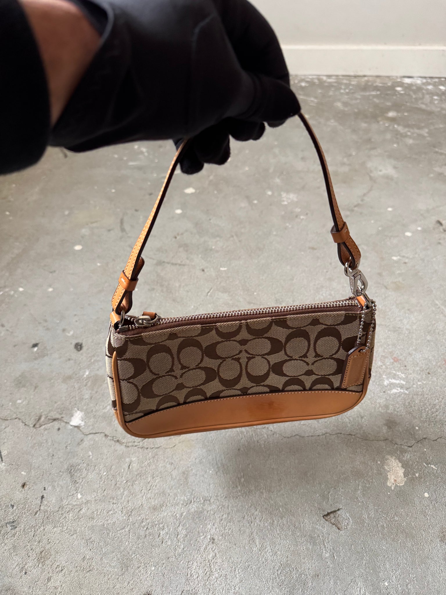 Coach Y2K Demi Shoulder Bag Tan