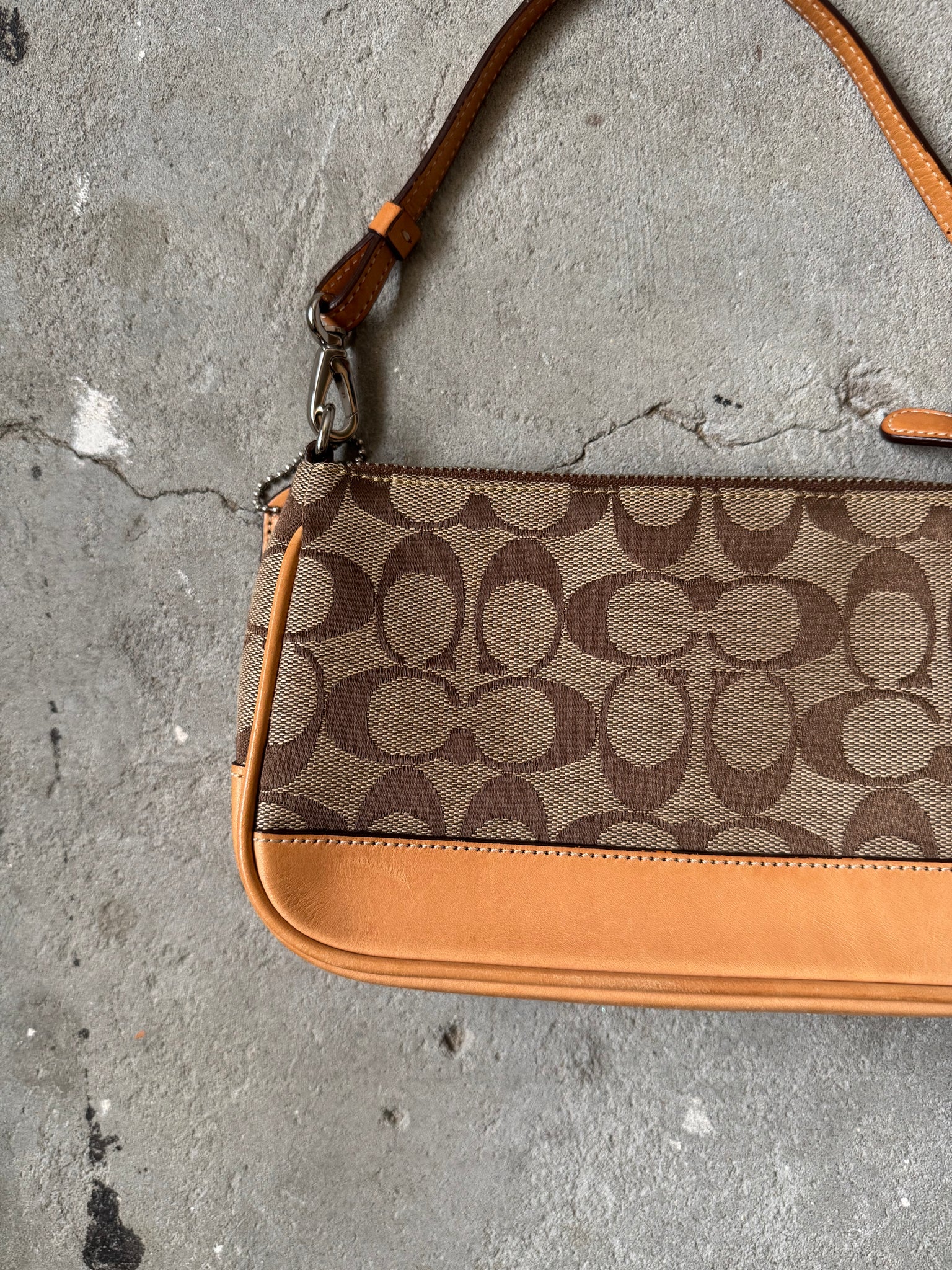 Coach Y2K Demi Shoulder Bag Tan