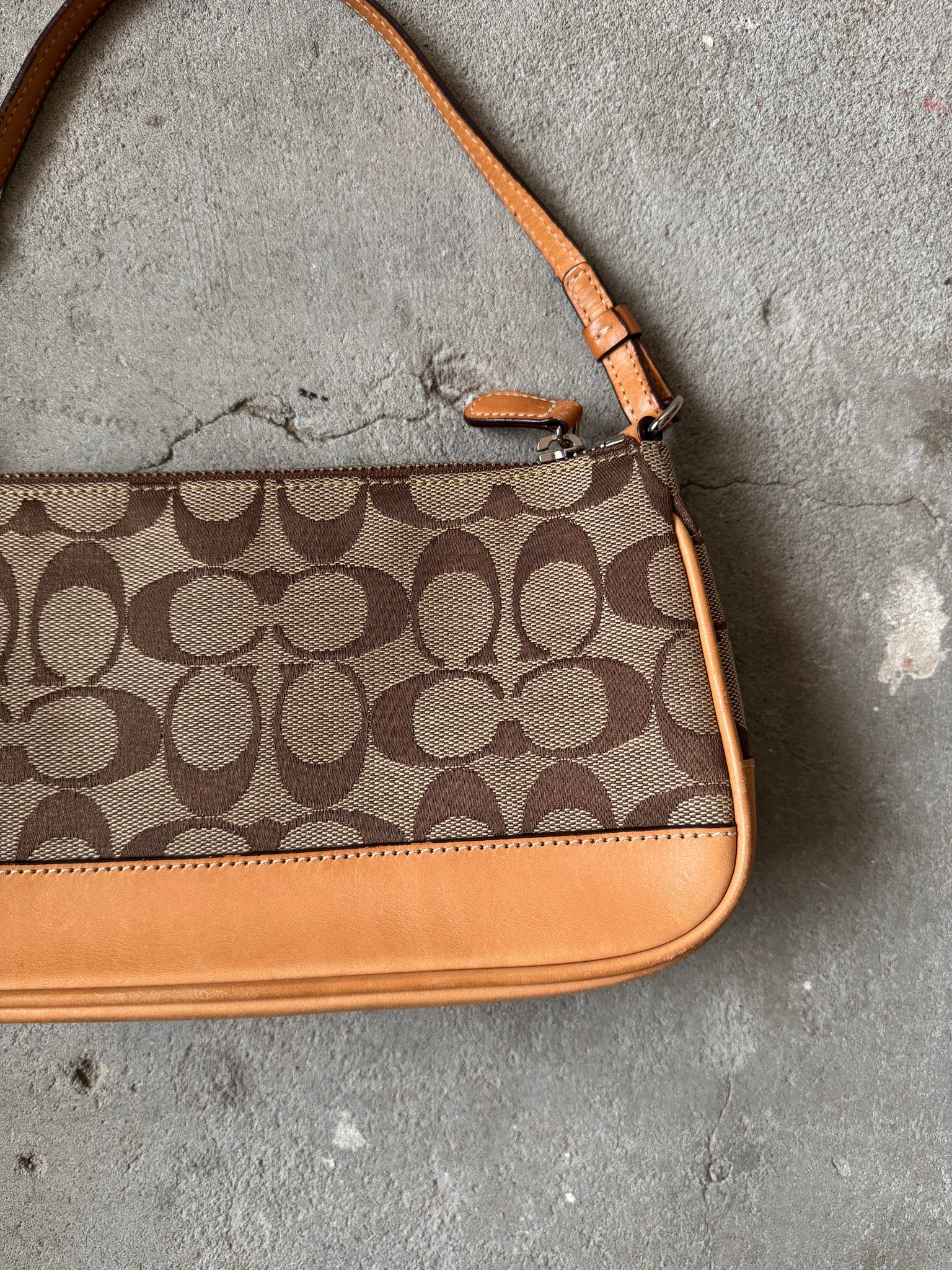 Coach Y2K Demi Shoulder Bag Tan