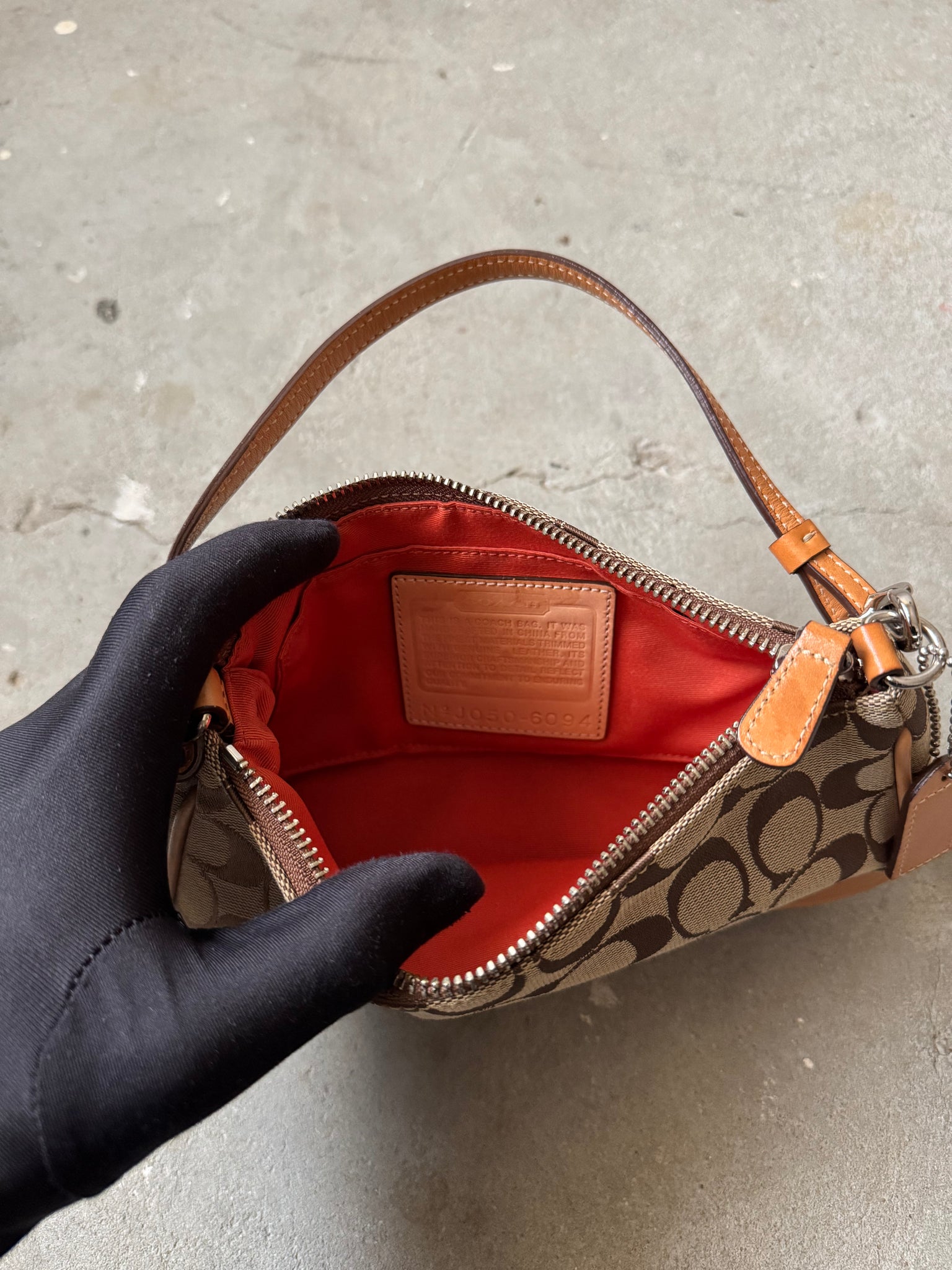 Coach Y2K Demi Shoulder Bag Tan