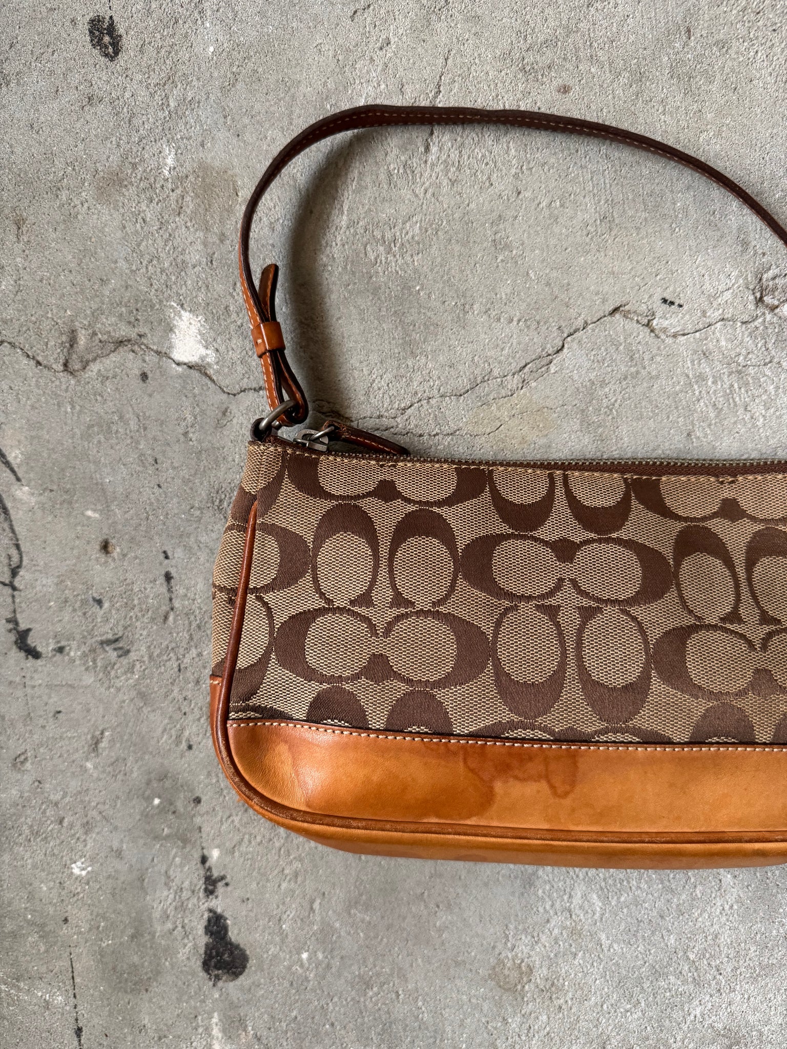 Coach Y2K Demi Shoulder Bag Tan