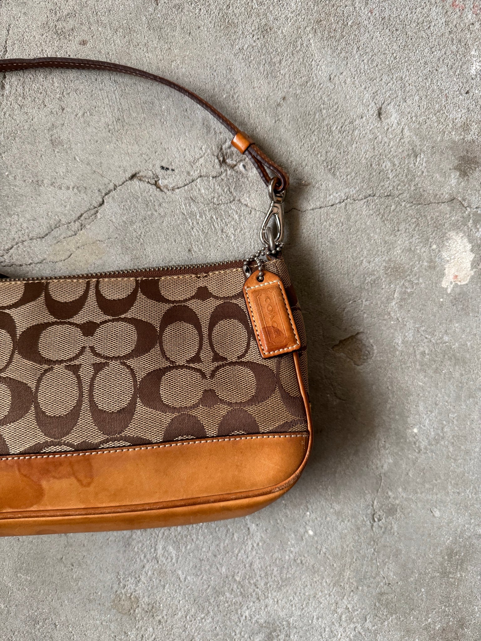 Coach Y2K Demi Shoulder Bag Tan