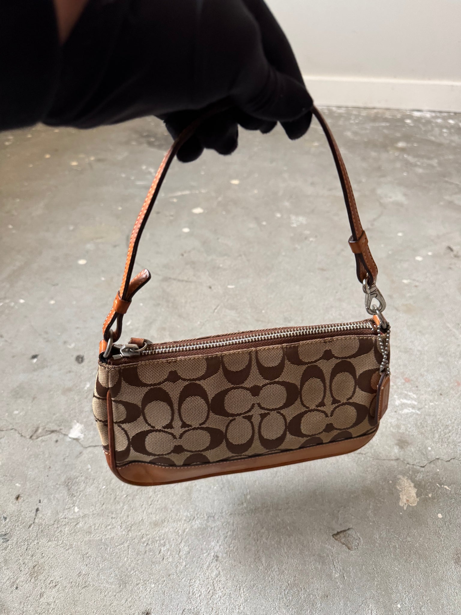 Coach Y2K Demi Shoulder Bag Tan