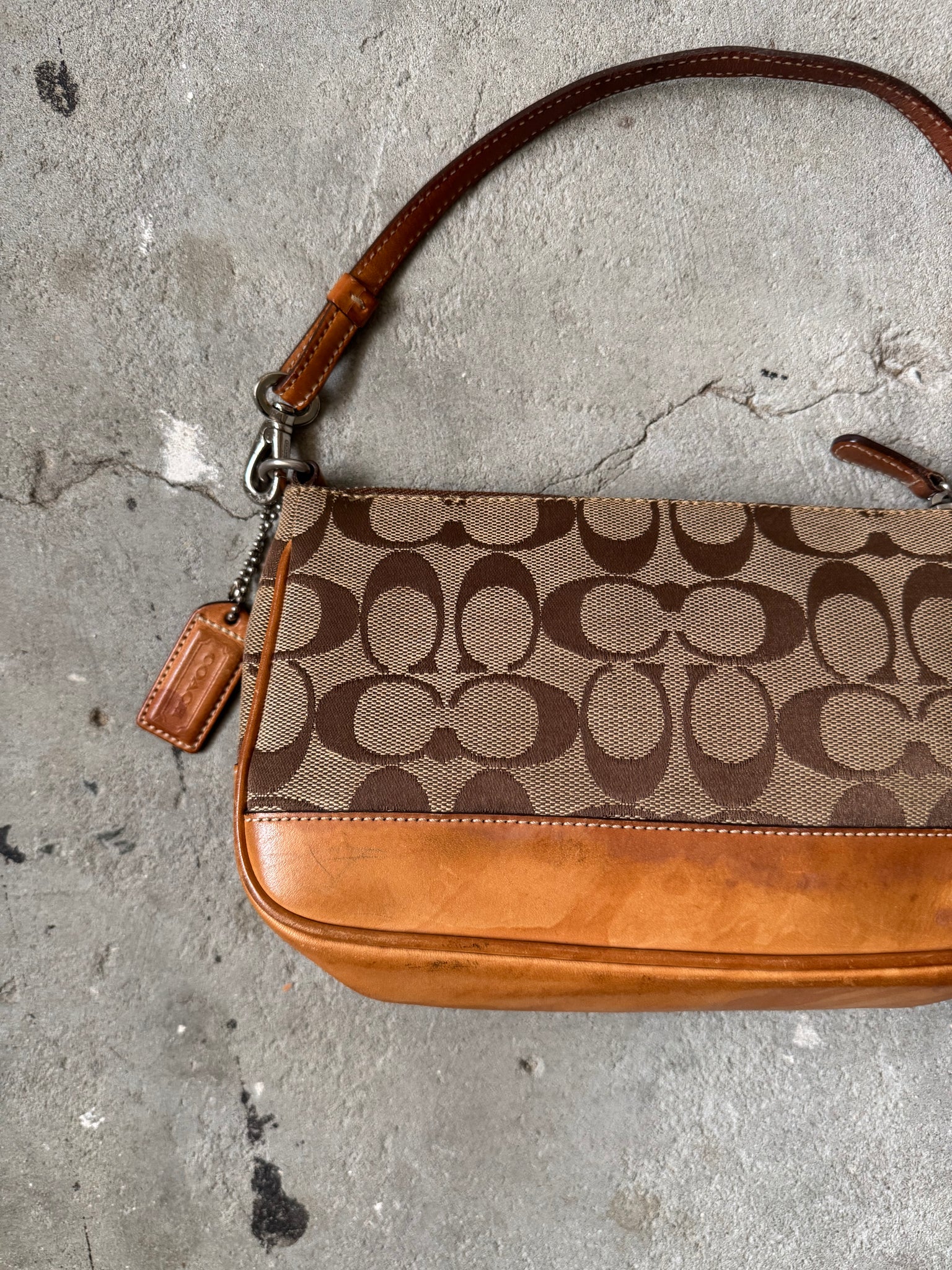 Coach Y2K Demi Shoulder Bag Tan