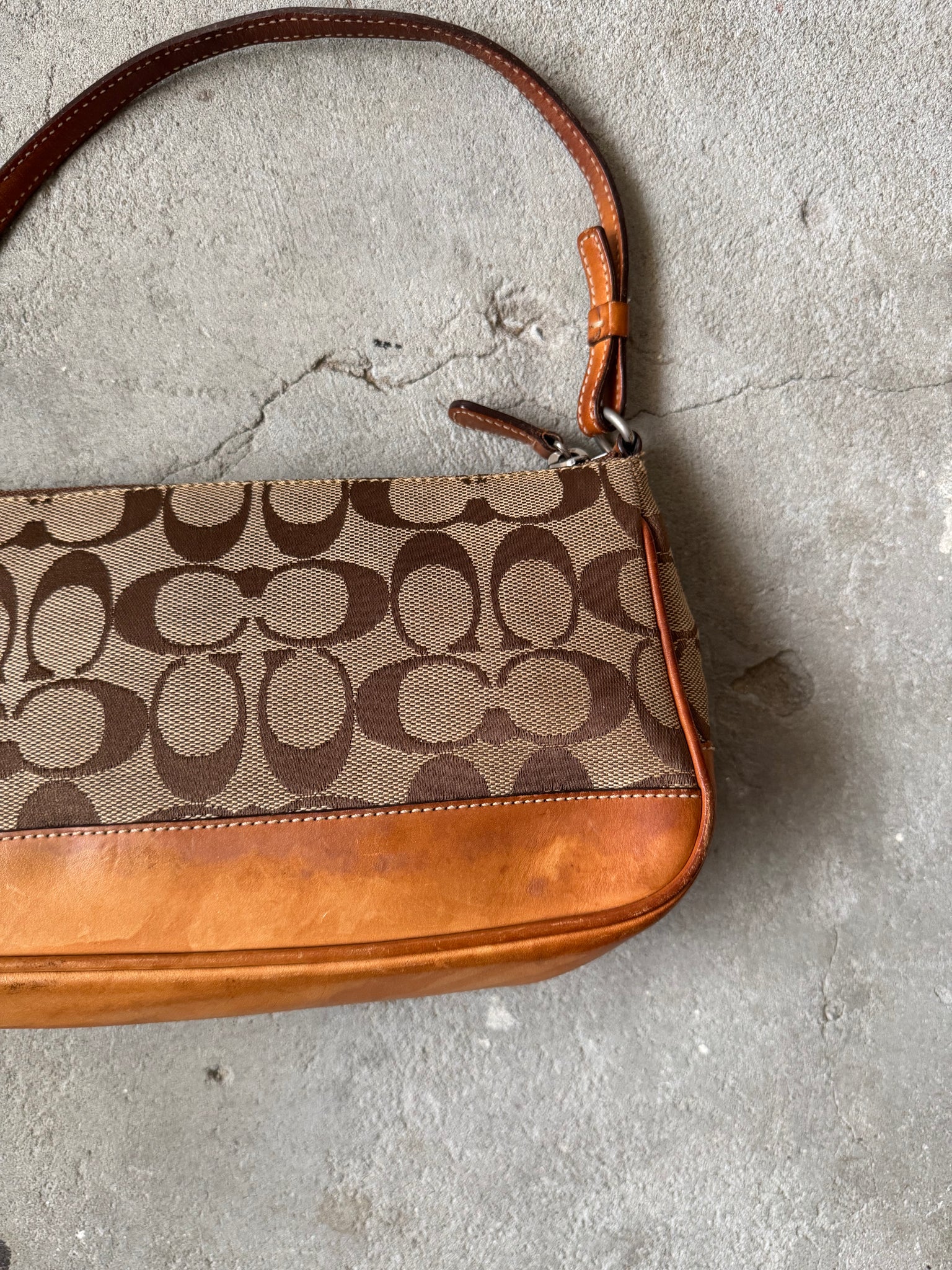 Coach Y2K Demi Shoulder Bag Tan