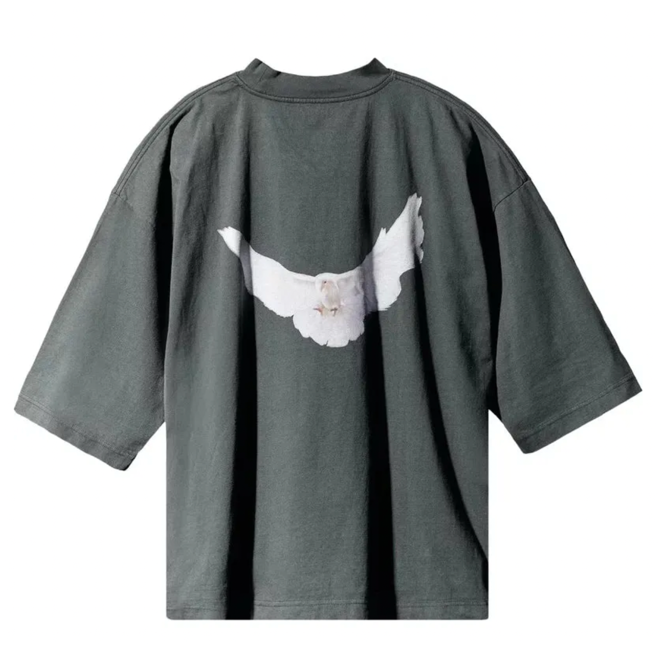 Yeezy Gap Engineered by Balenciaga Dove 3/4 Sleeve Tee 'Dark Green'