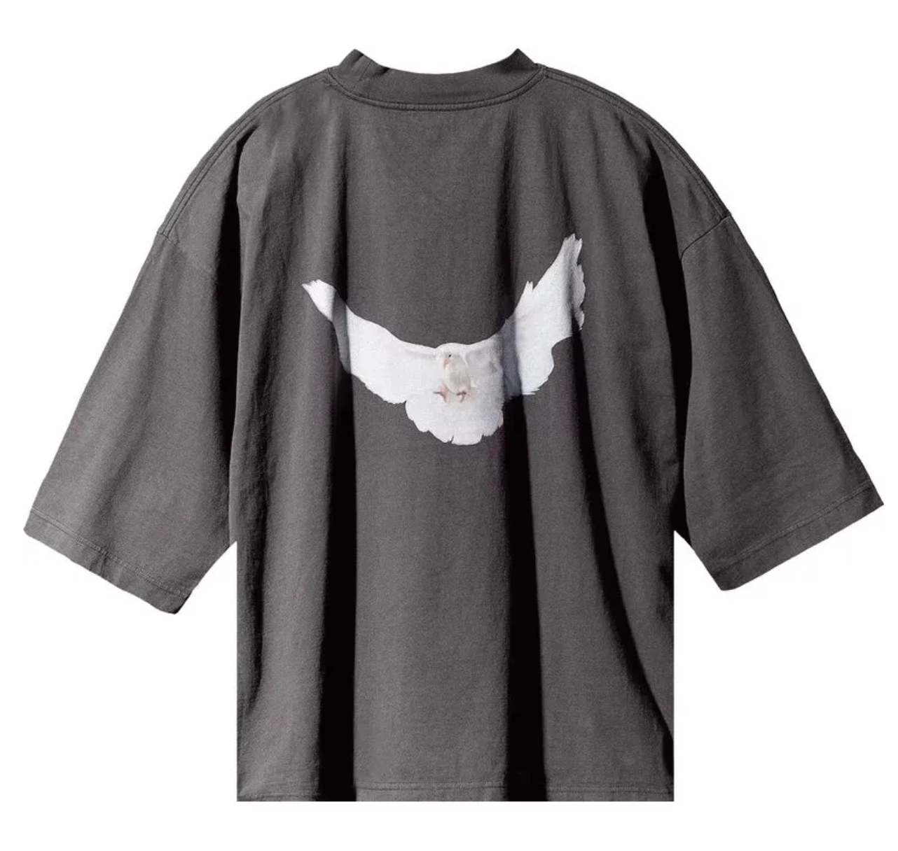 Yeezy Gap Engineered by Balenciaga Dove 3/4 Sleeve Tee 'Dark Grey'
