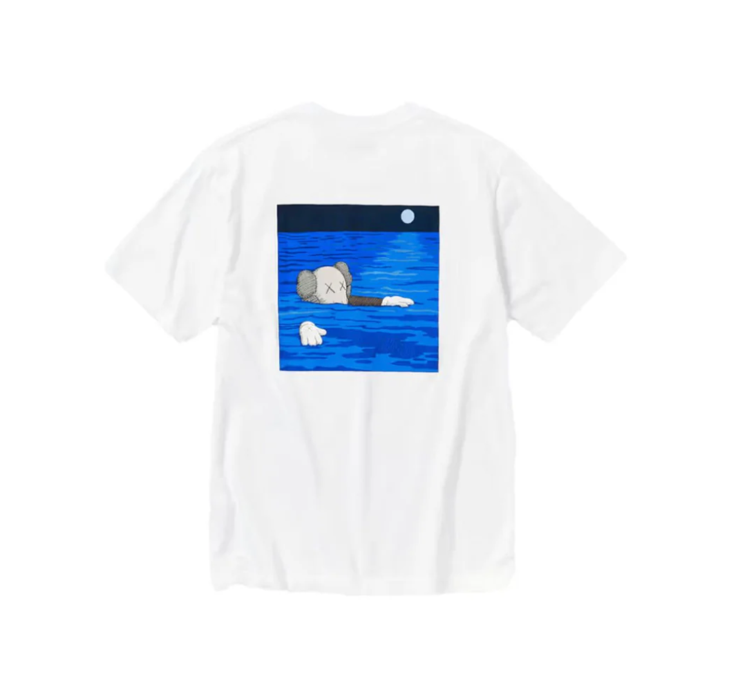 Uniqlo x Kaws Tee 'White/Blue'