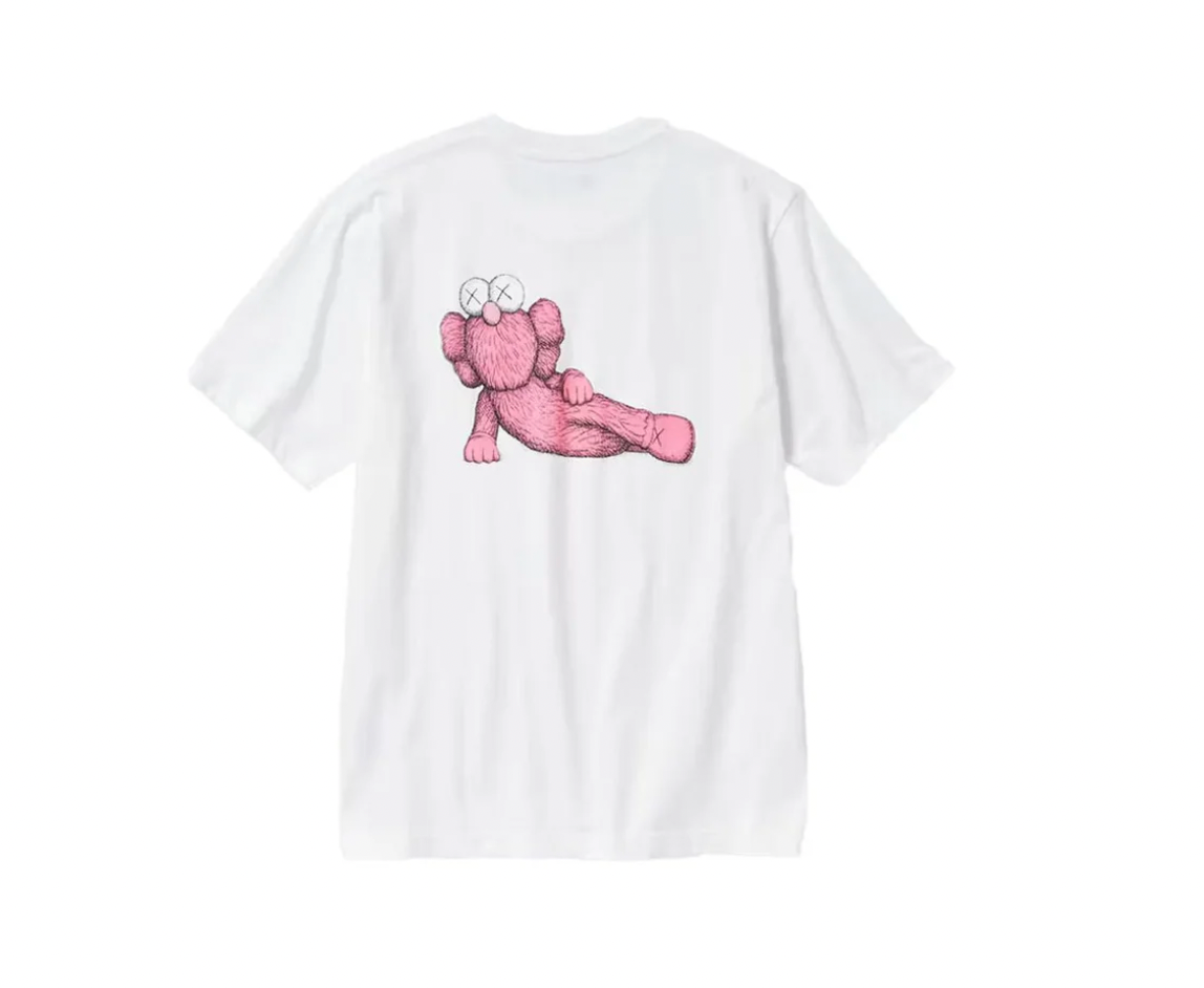 Uniqlo x Kaws Tee 'White/Pink'