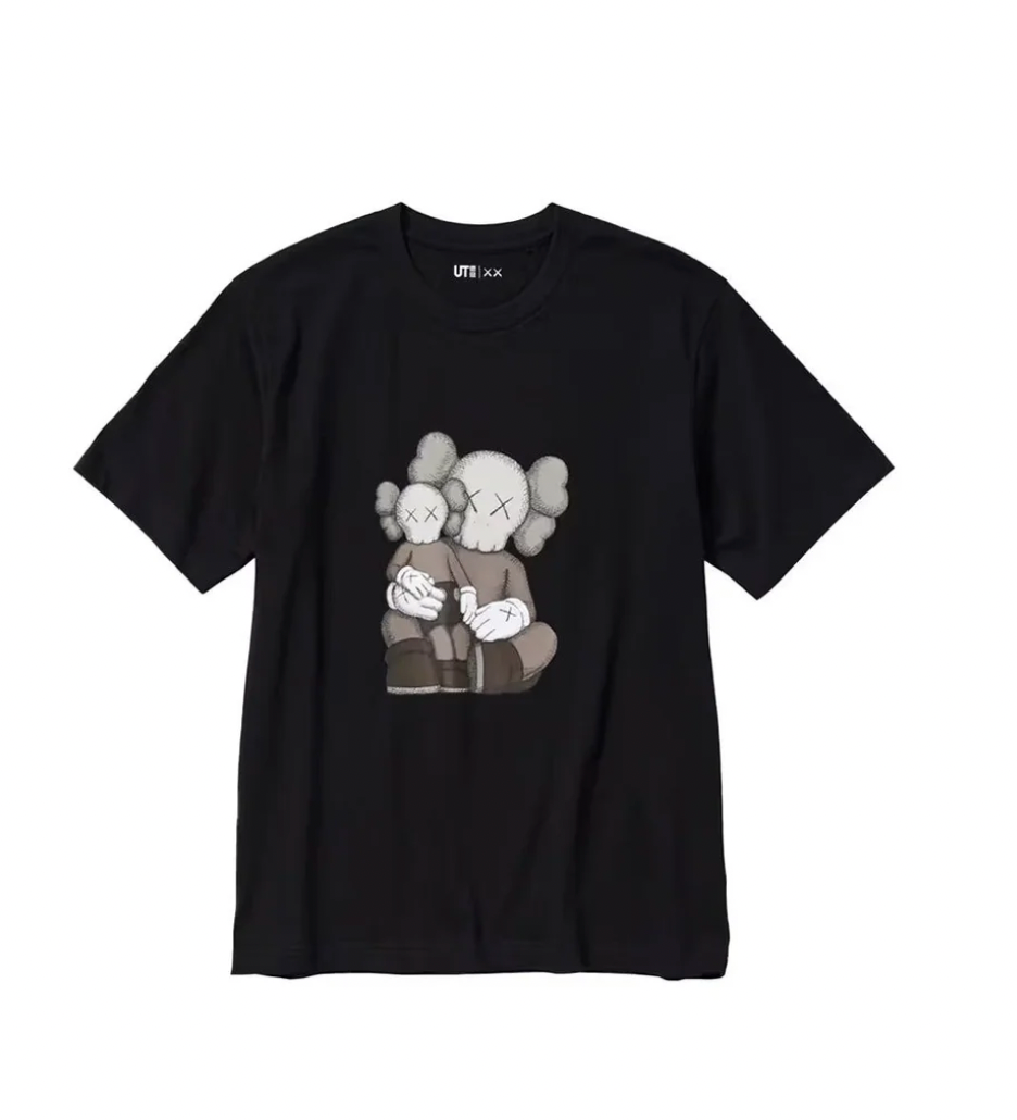 Uniqlo x Kaws Tee 'Black'