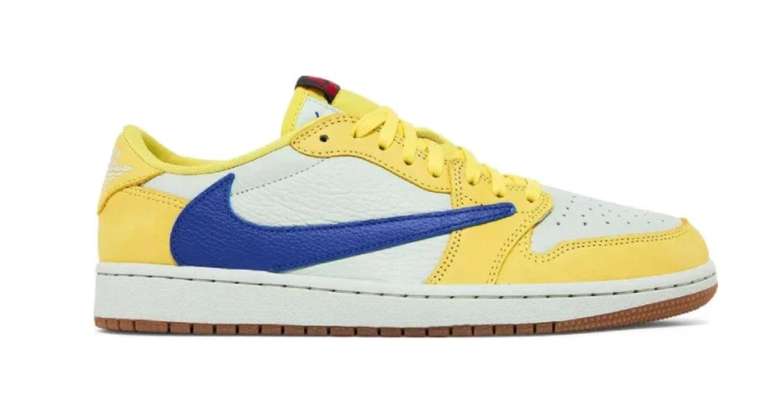 Jordan 1 Retro Low OG SP Travis Scott Canary (Women's)