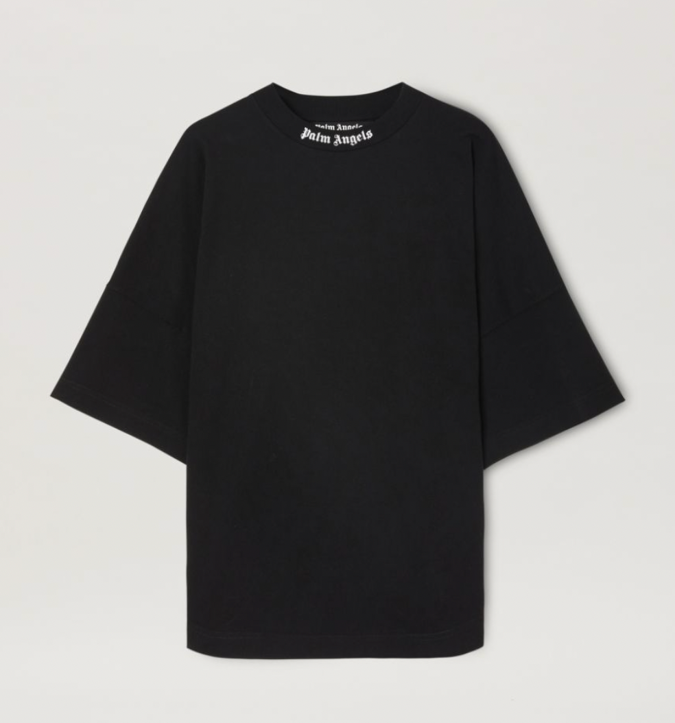 Palm Angels Logo Tee Black