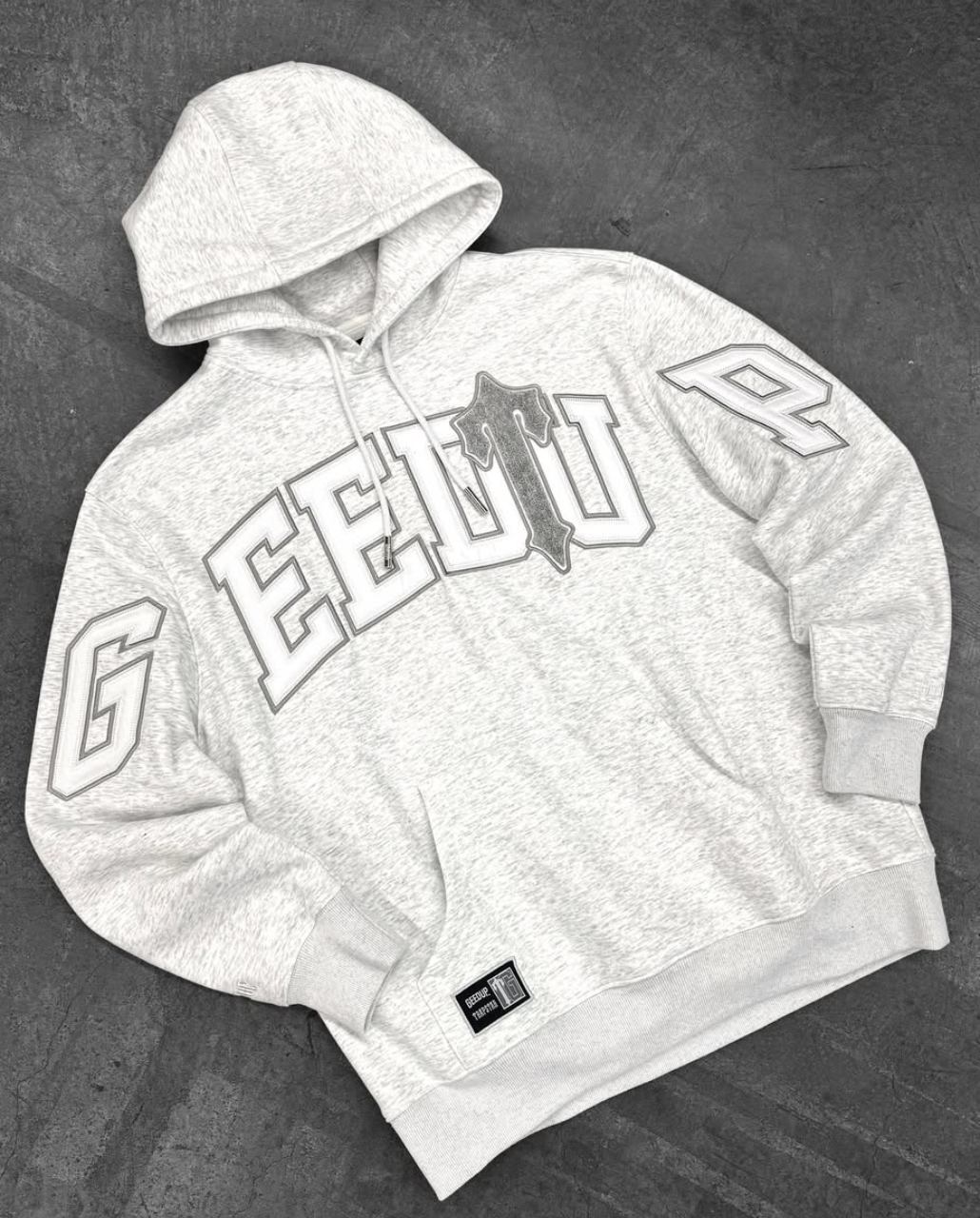 Geedup X Trapstar Irongate Hoodie Grey