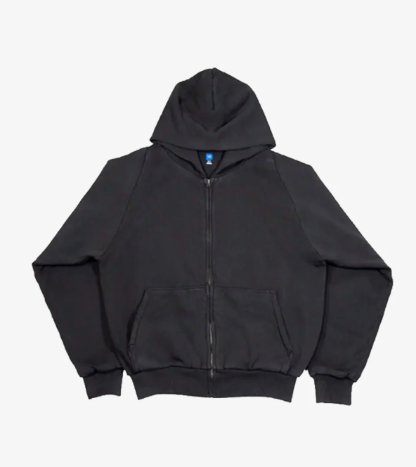 Yeezy Gap LA Black Zip Up Hoodie