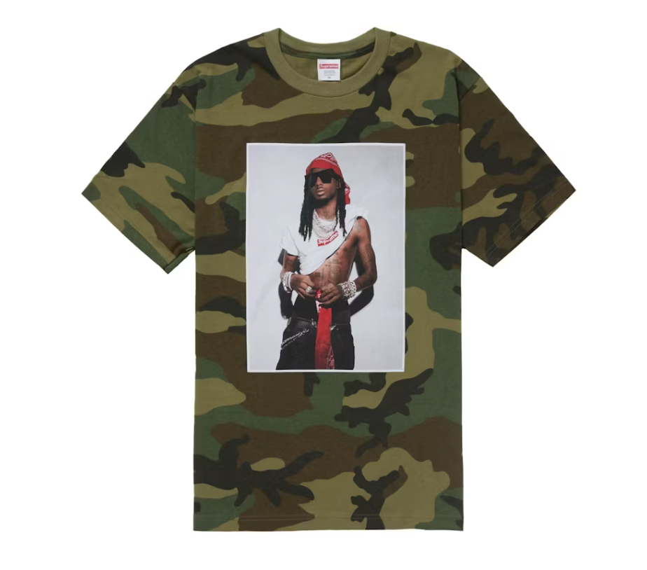 Supreme Playboi Carti Camo T Shirt