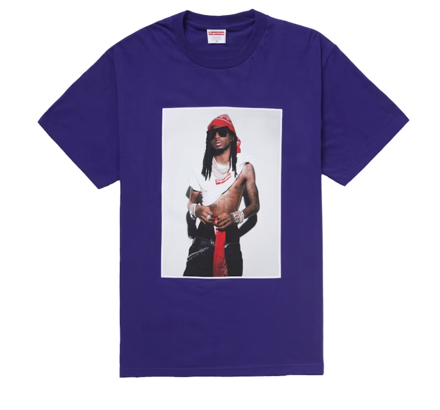 Supreme Playboi Carti Purple T Shirt