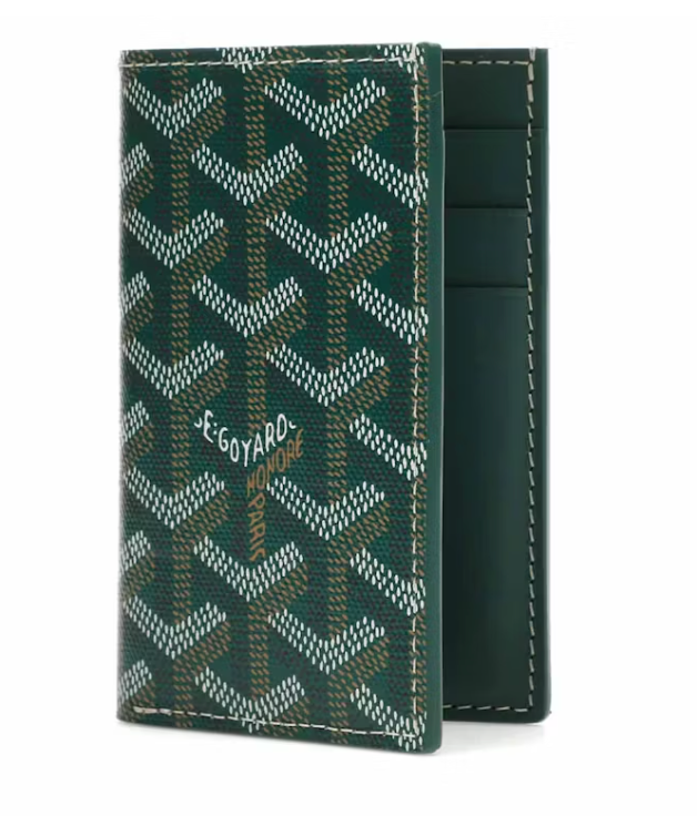 Goyard Saint Pierre Card Holder Green