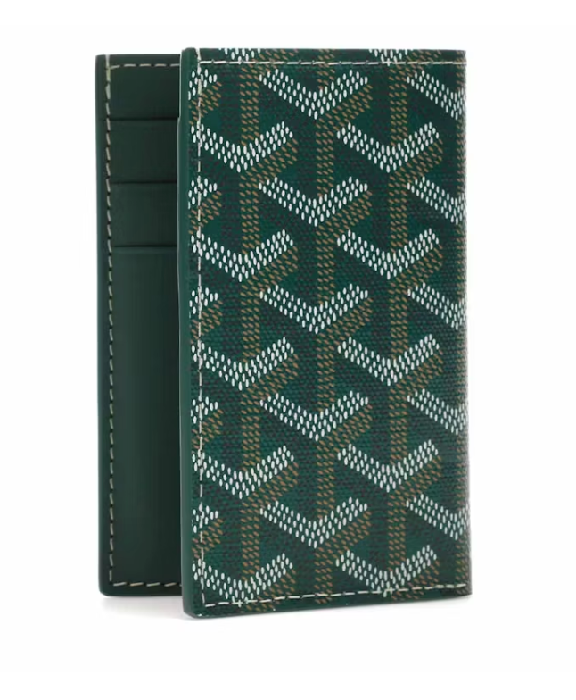Goyard Saint Pierre Card Holder Green