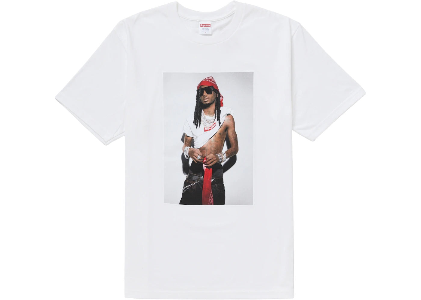 Supreme Playboi Carti White T Shirt