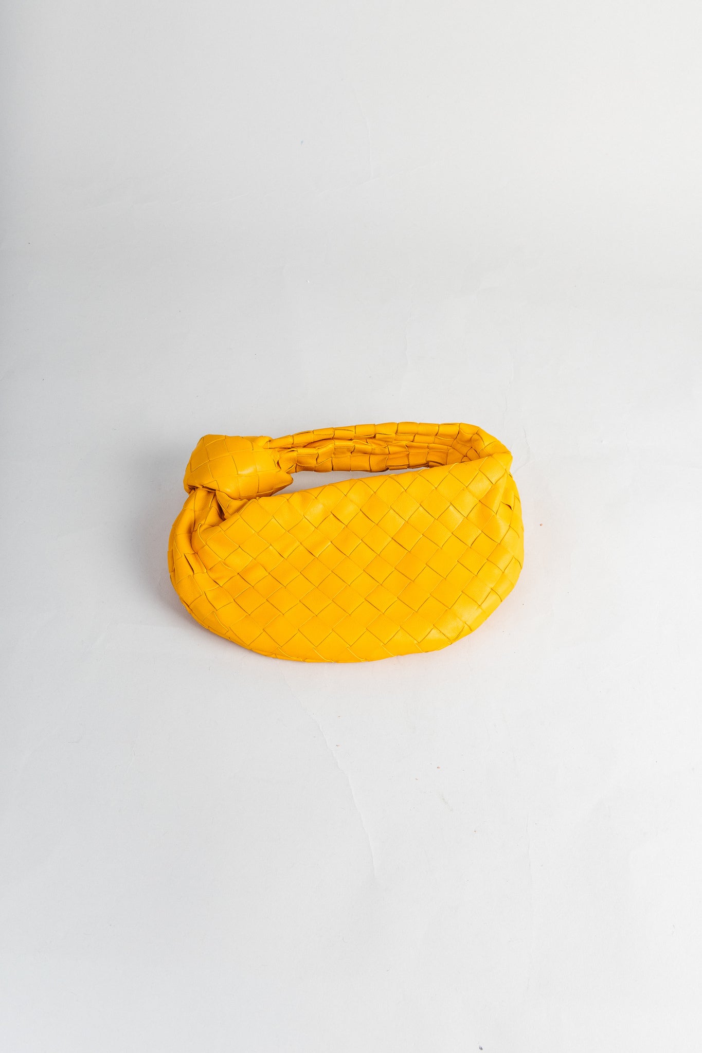 Bottega Veneta The Mini Pouch in Tangerine