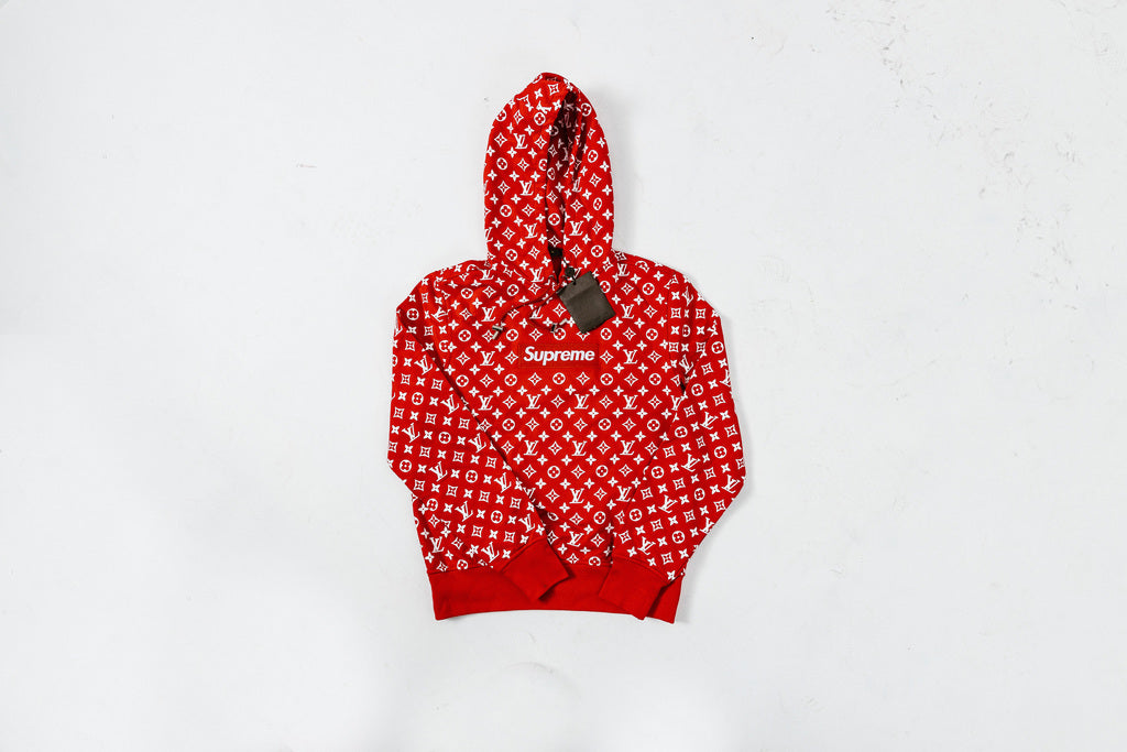 Supreme x Louis Vuitton Box Logo Tee Hoodie XXS