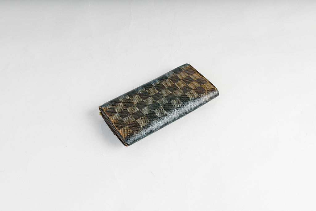 Louis Vuitton Damier Black Long Wallet