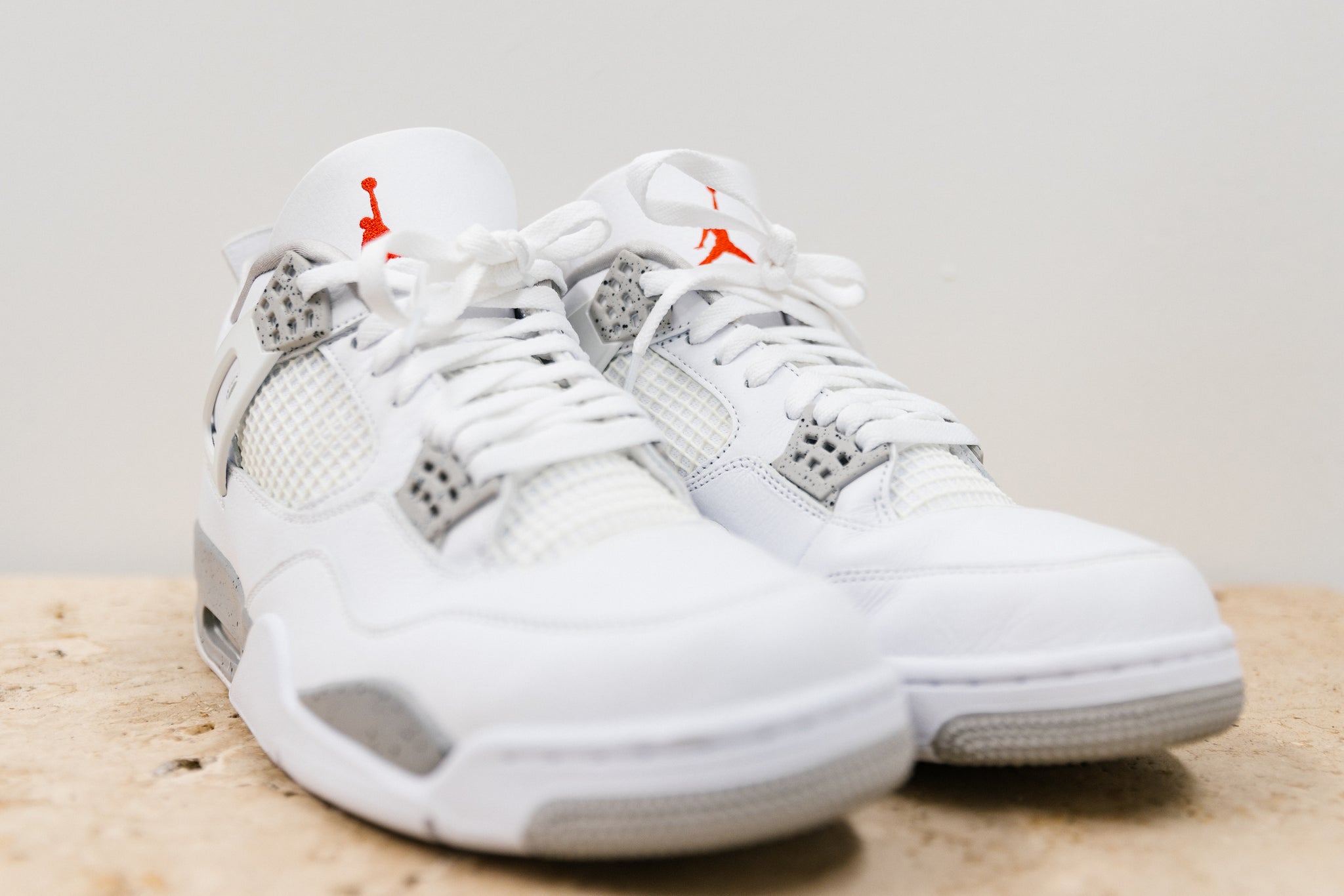 Nike Air Jordan 4 Retro White Oreo US13