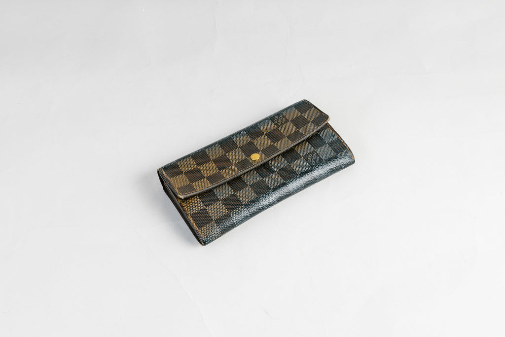 Louis Vuitton Damier Black Long Wallet