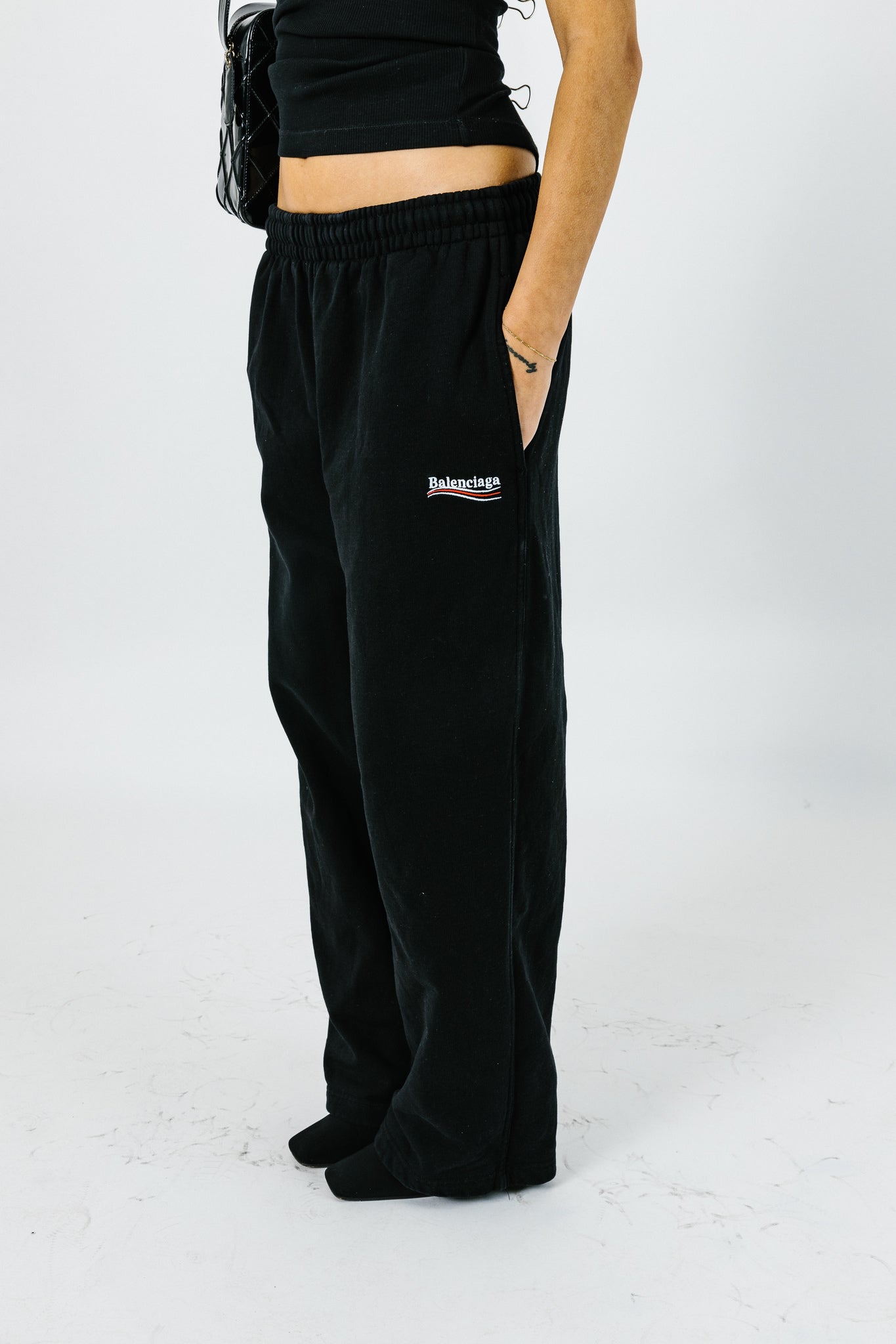 Balenciaga Political Campaign Cotton Sweatpants – Curated by Charbel