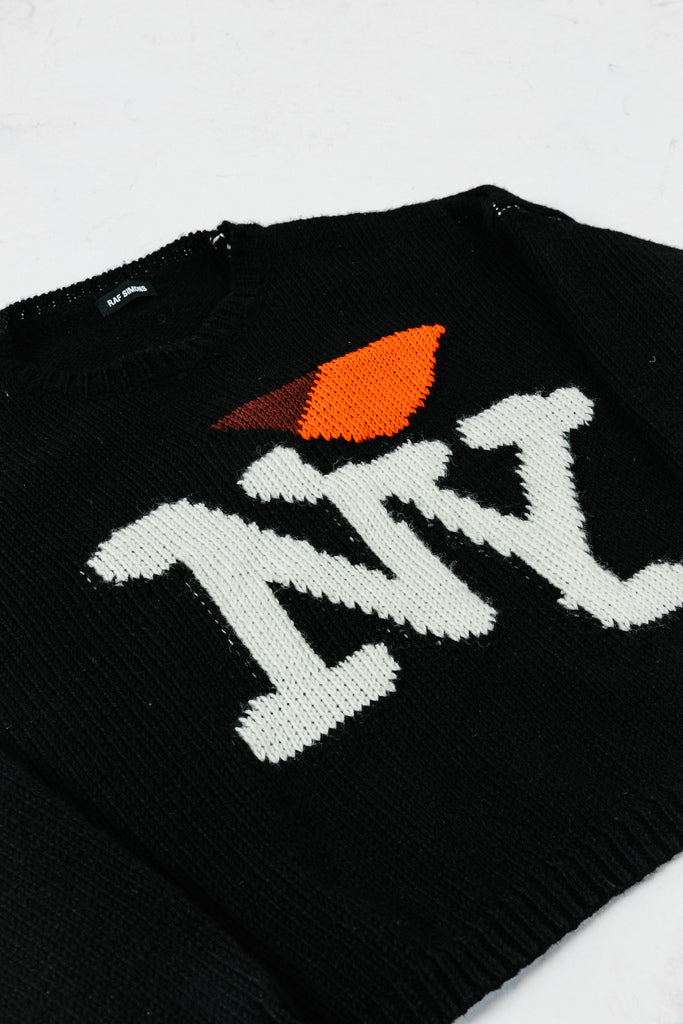 Raf Simons FW 17 “I love NY” Sweater