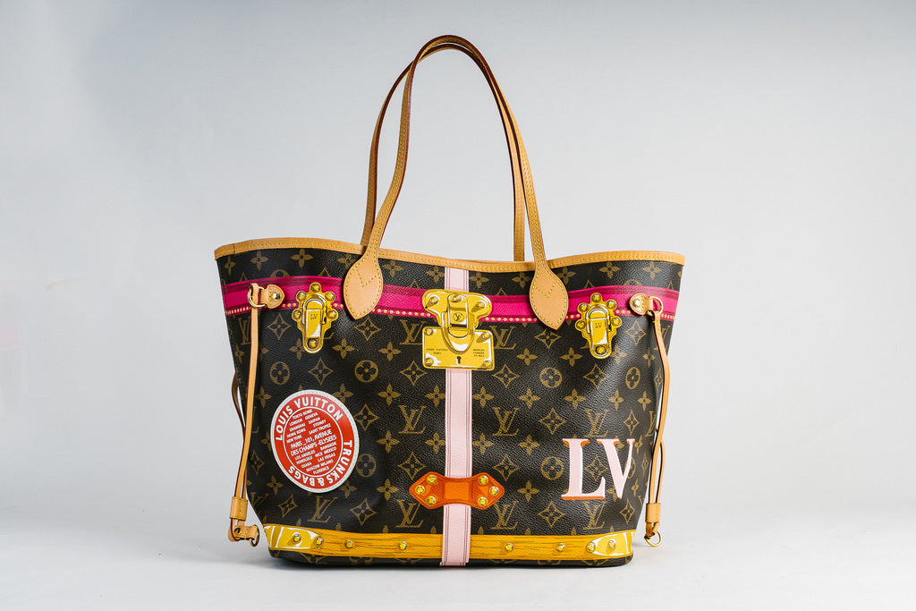 Louis Vuitton Neverfull Trompe L’oeil Screen (Summer Trunk) Neverfull