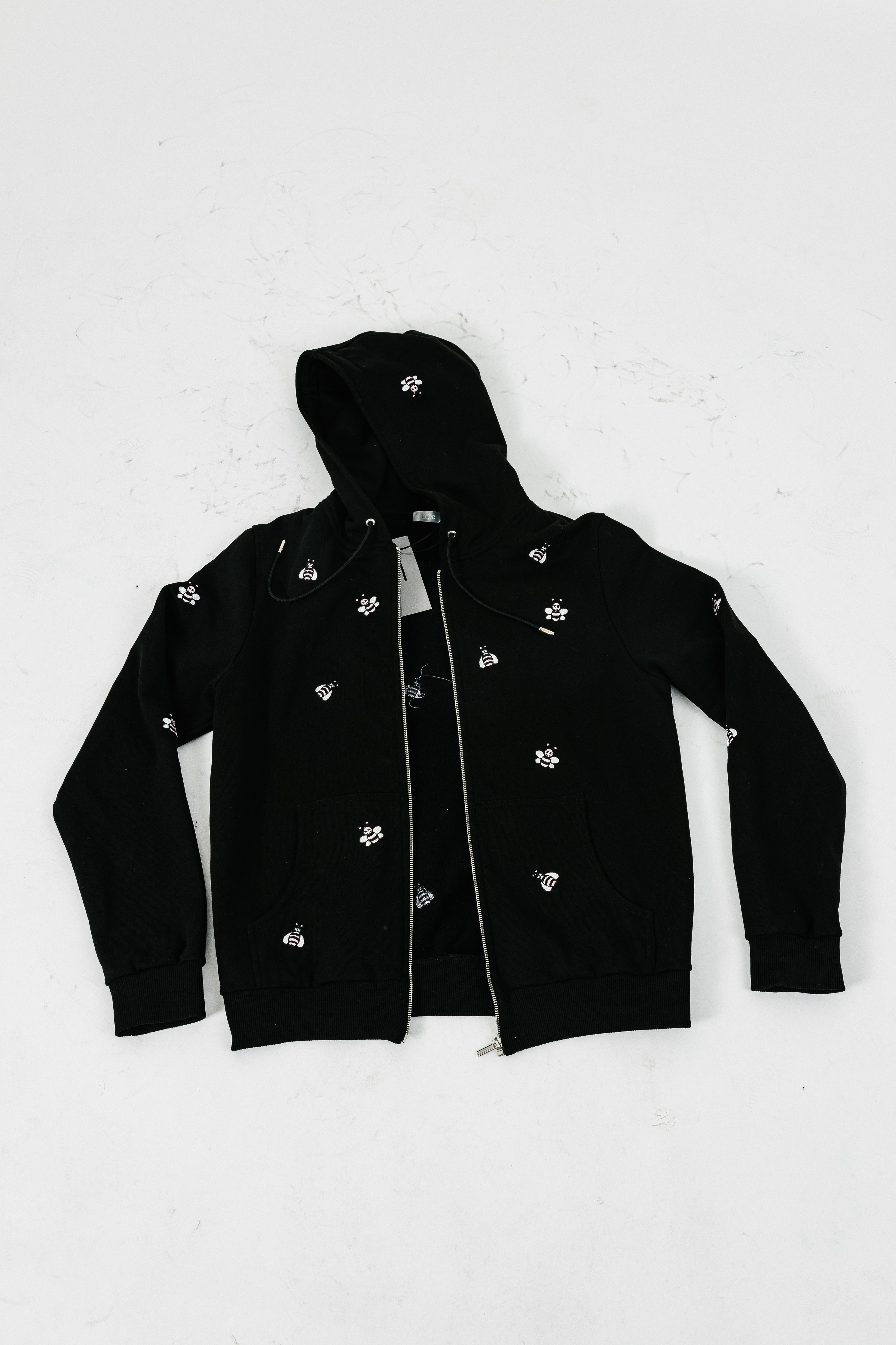 Dior x Kaws Embroidered Bees Zip Up Sweatshirt (fits like an L)