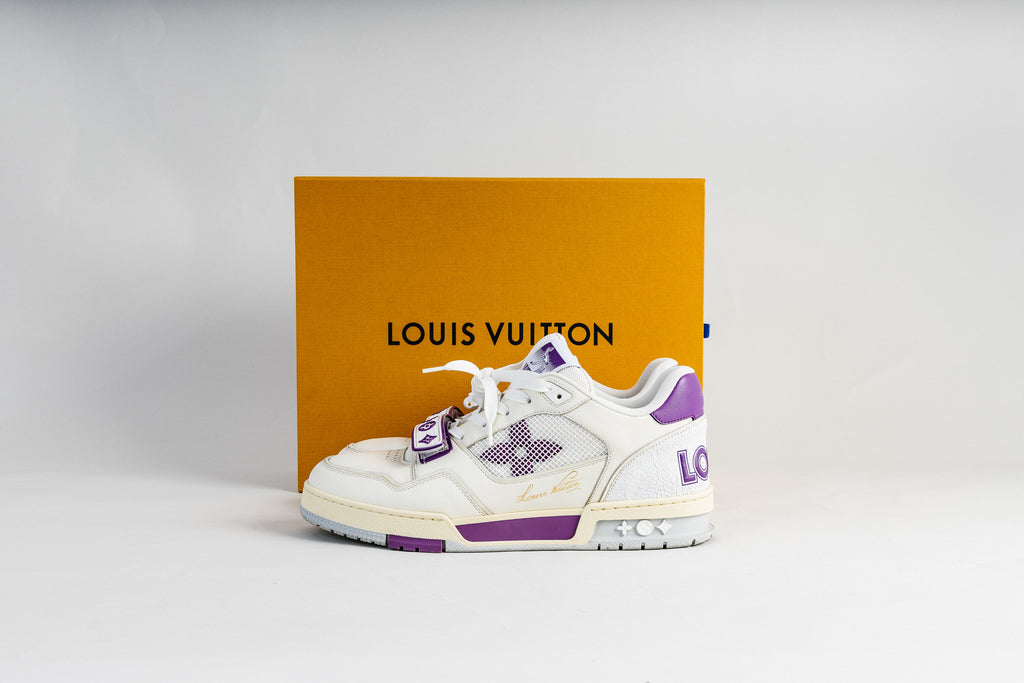 Louis Vuitton LV Trainer Sneaker Purple LV8.5 (fits US9.5-10)
