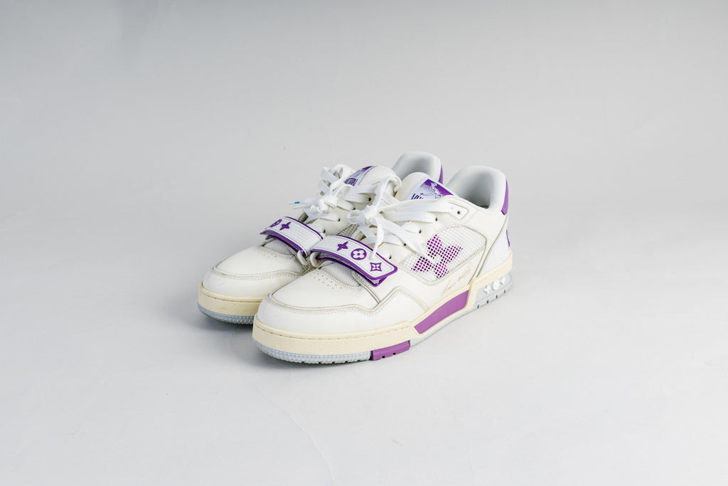 Louis Vuitton LV Trainer Sneaker Purple LV8.5 (fits US9.5-10)