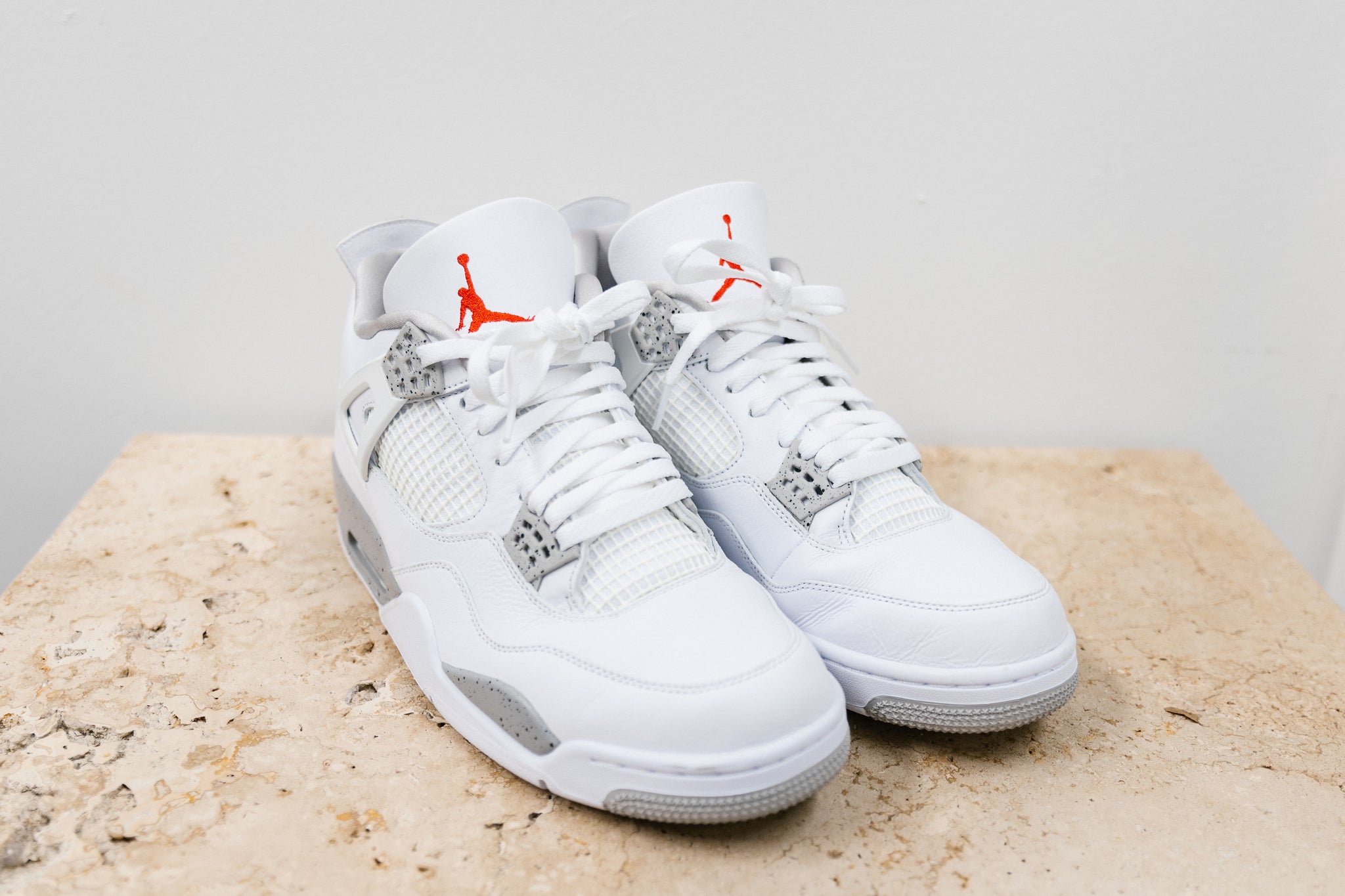 Nike Air Jordan 4 Retro White Oreo US13