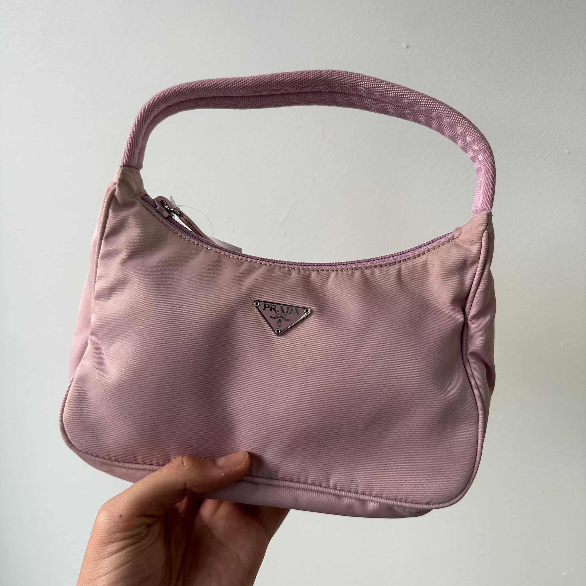 Prada Hobo Shoulder Bag Pink