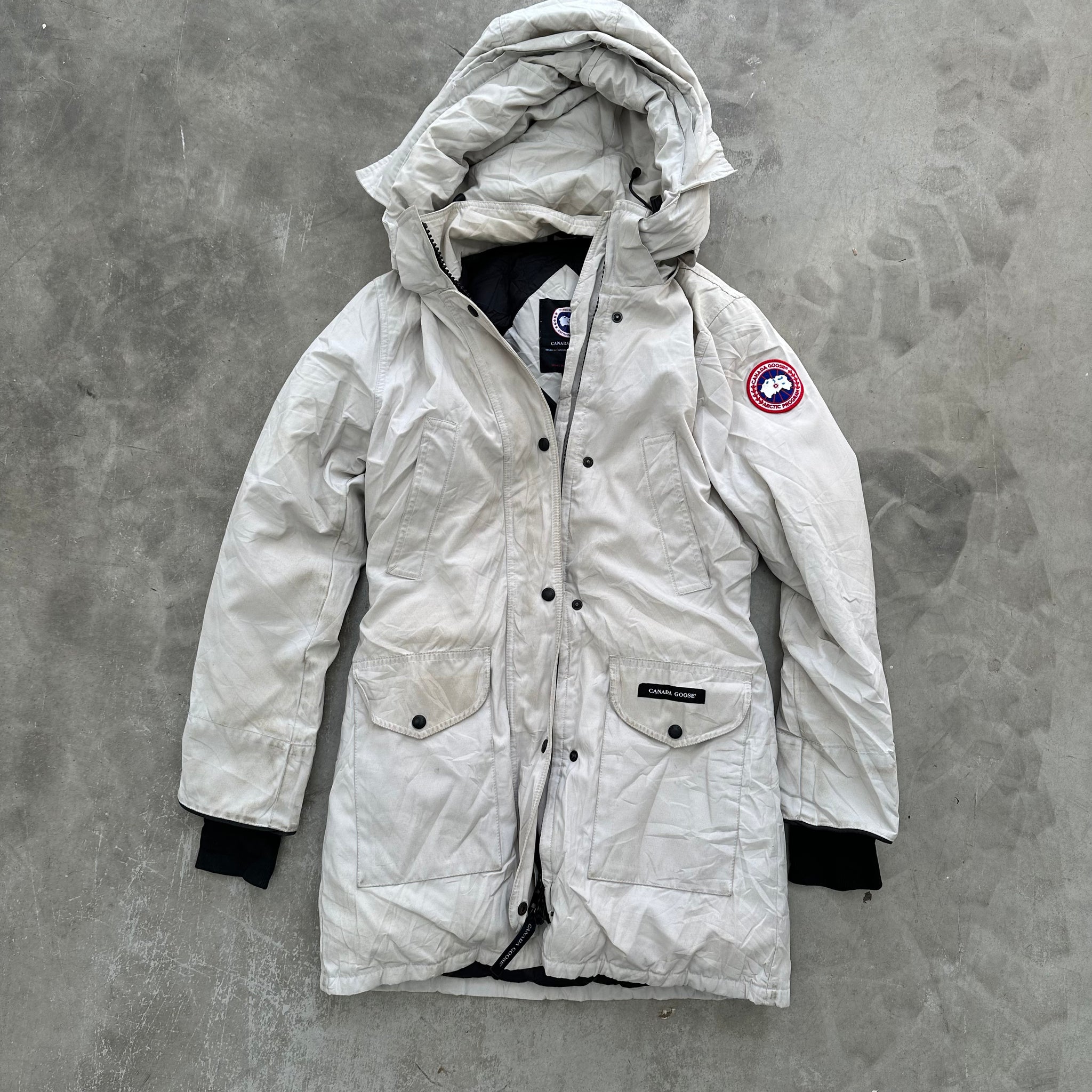 Canda Goose Womens Trillium HD Parka Long Jacket