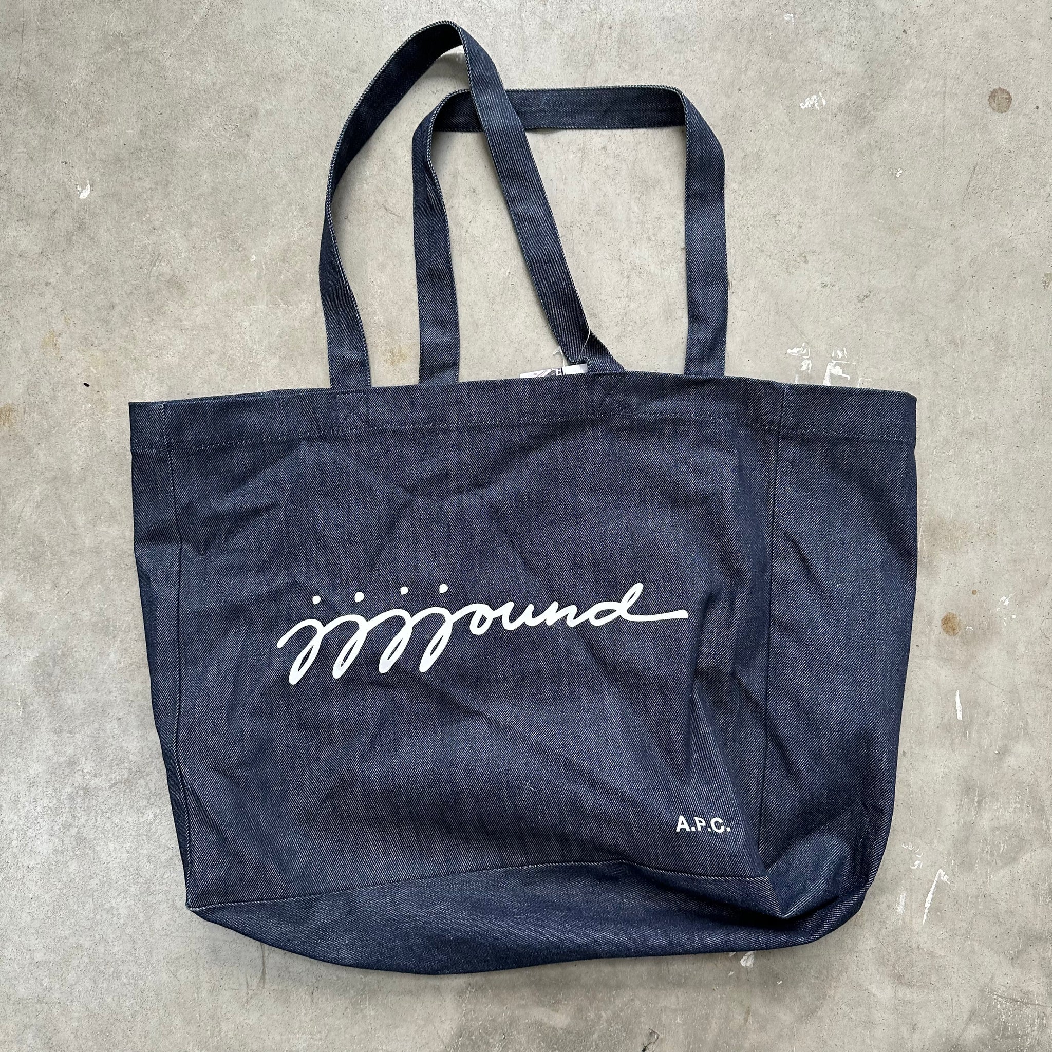 APC X Jjjound Denim Tote Bag