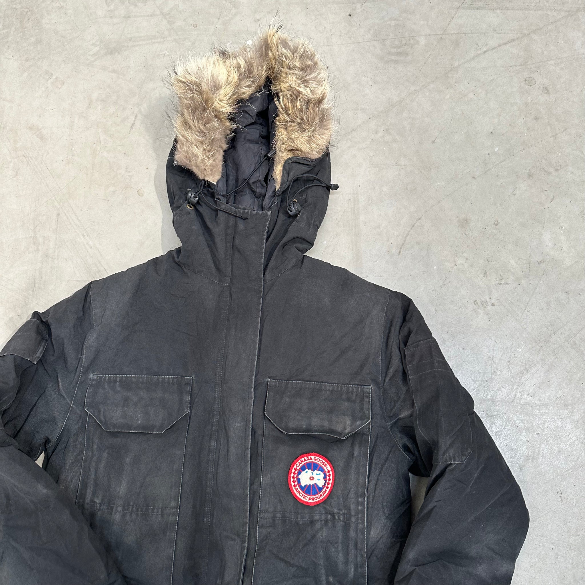 Canada Goose Black Expedition Down Jacket Size XS