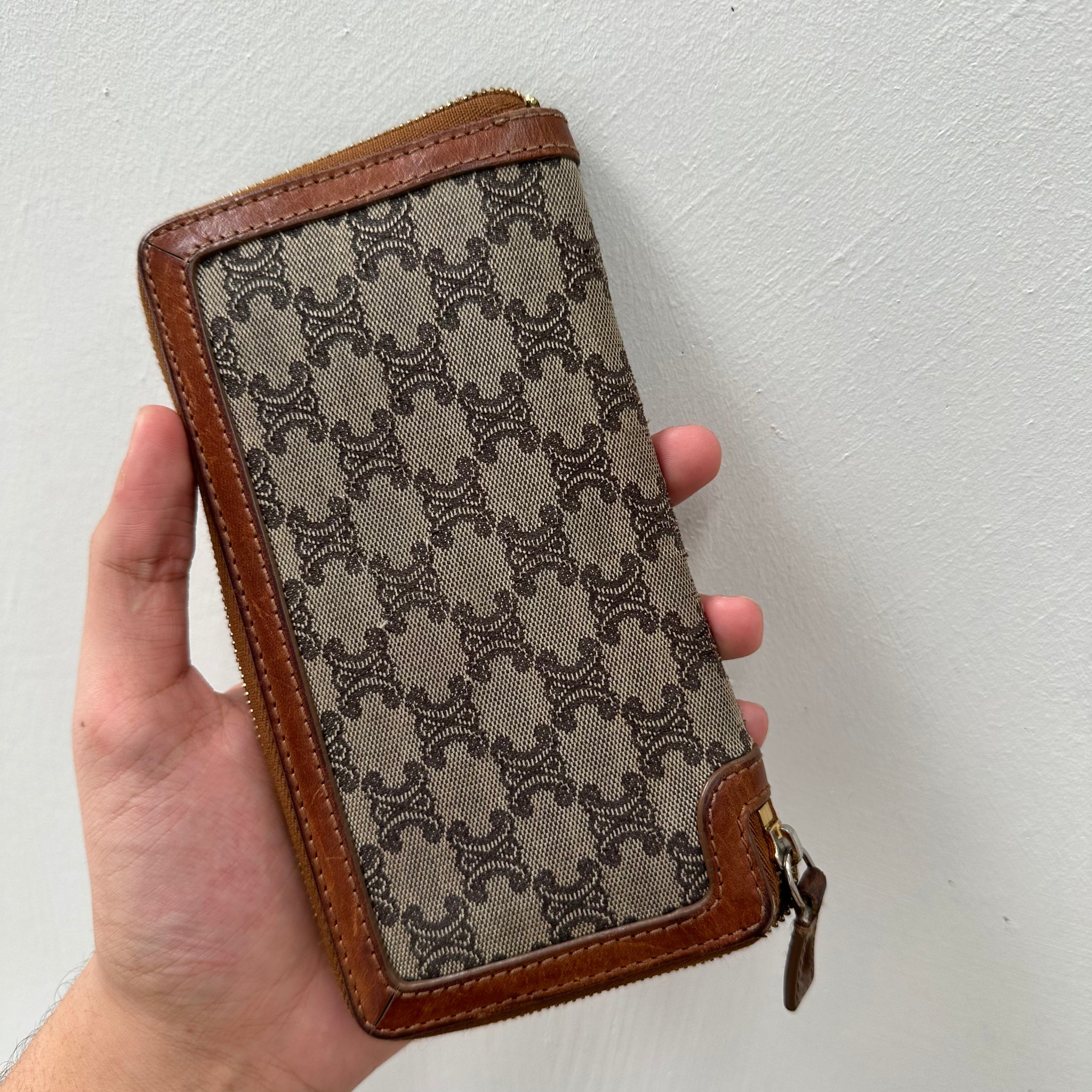 Celine Logo Long Wallet