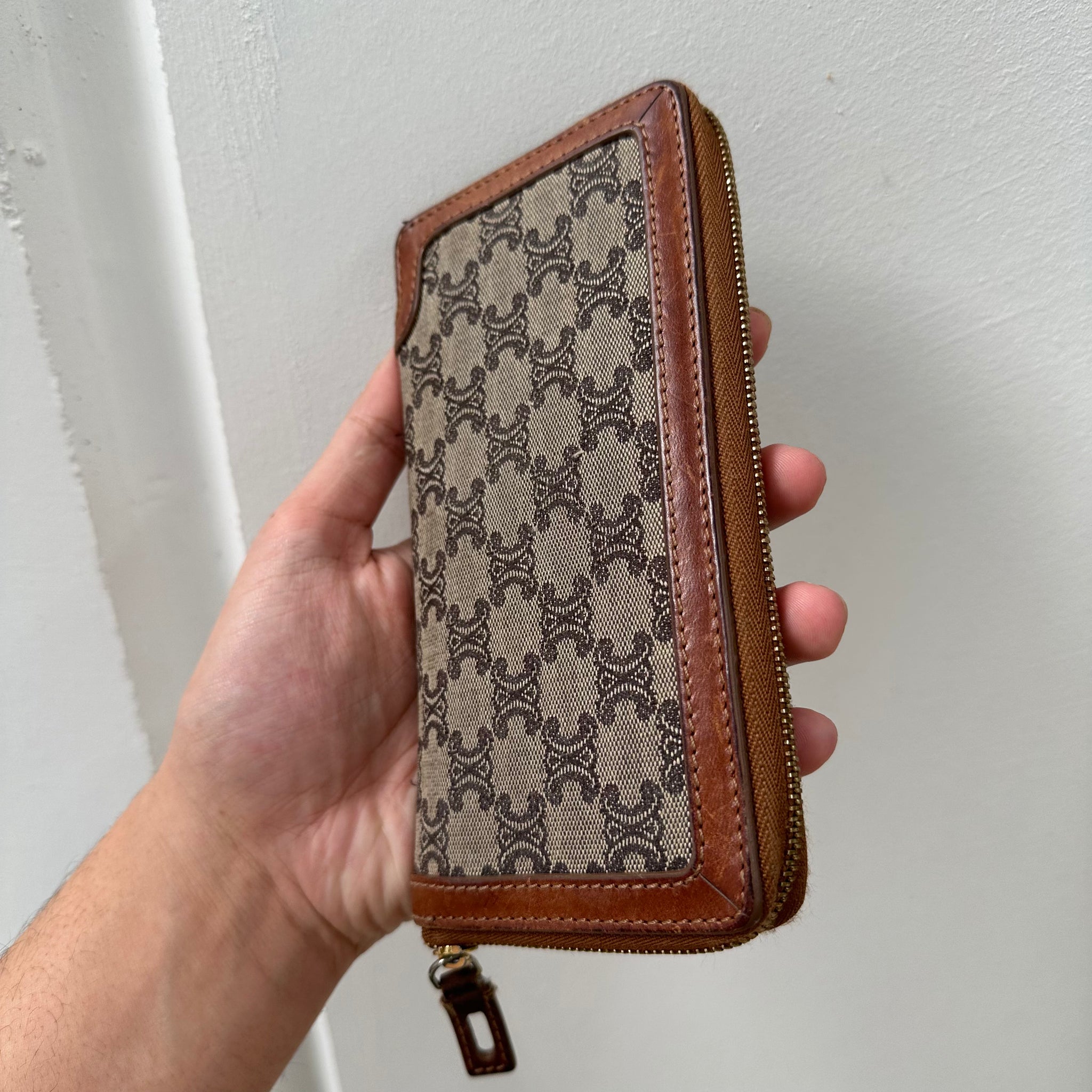 Celine Logo Long Wallet