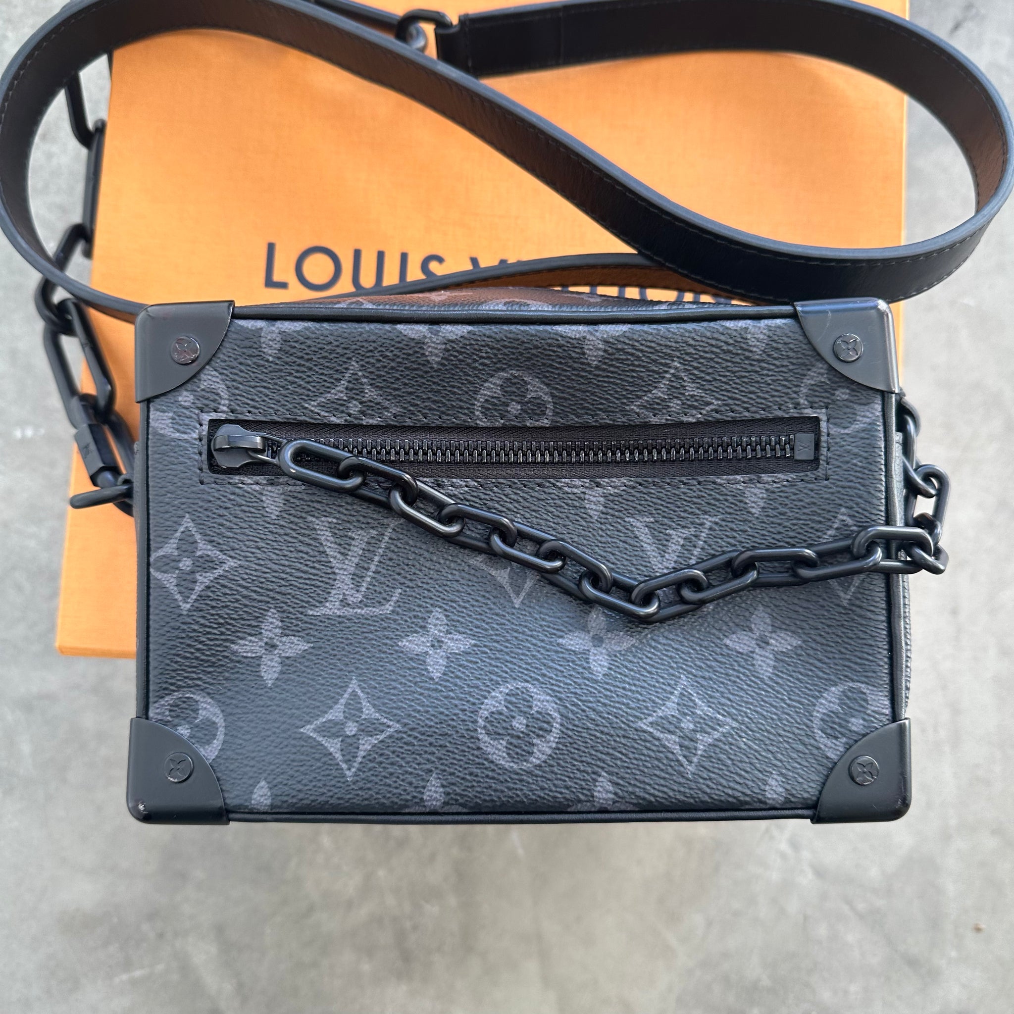 Louis Vuitton Mini Soft Trunk Black